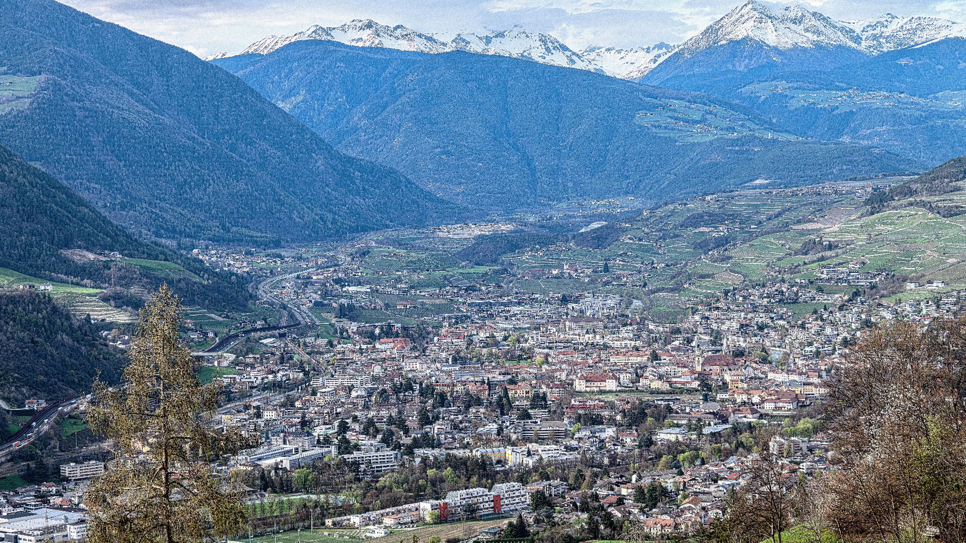 Brixen, Gesamtansicht nach Norden
