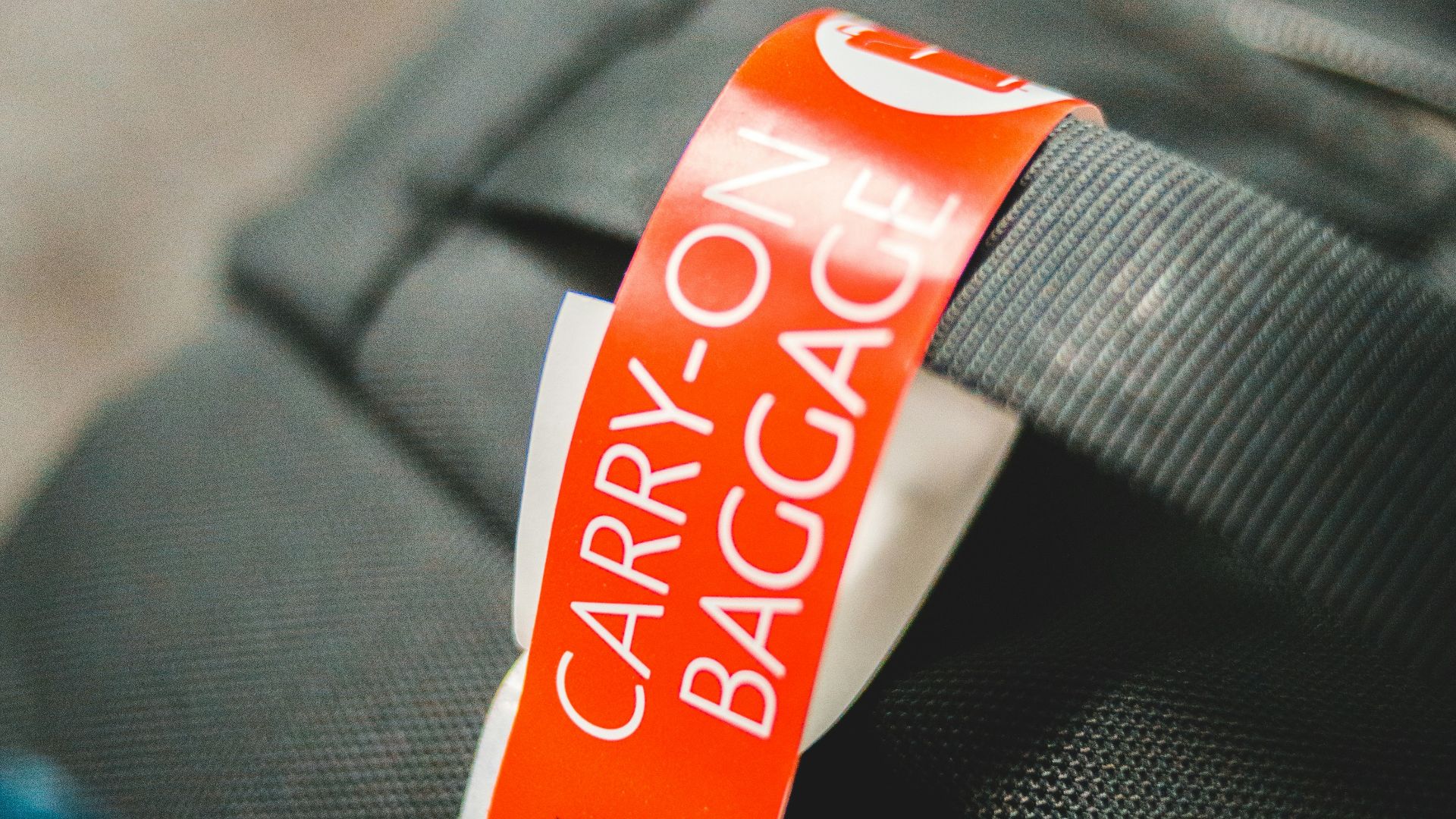 orange and white UNK strap