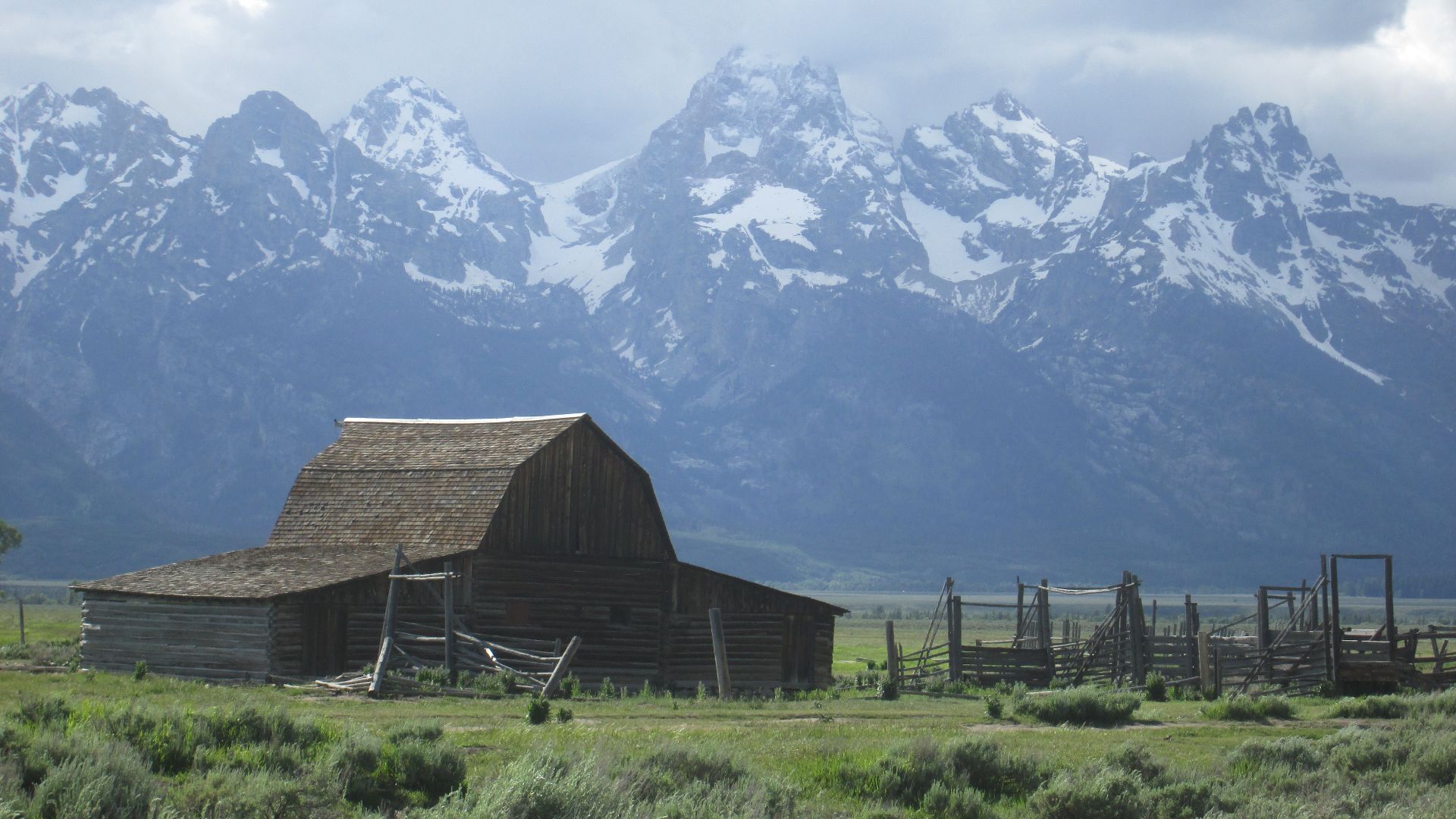 Moulton's Barn in the Grand Tetons