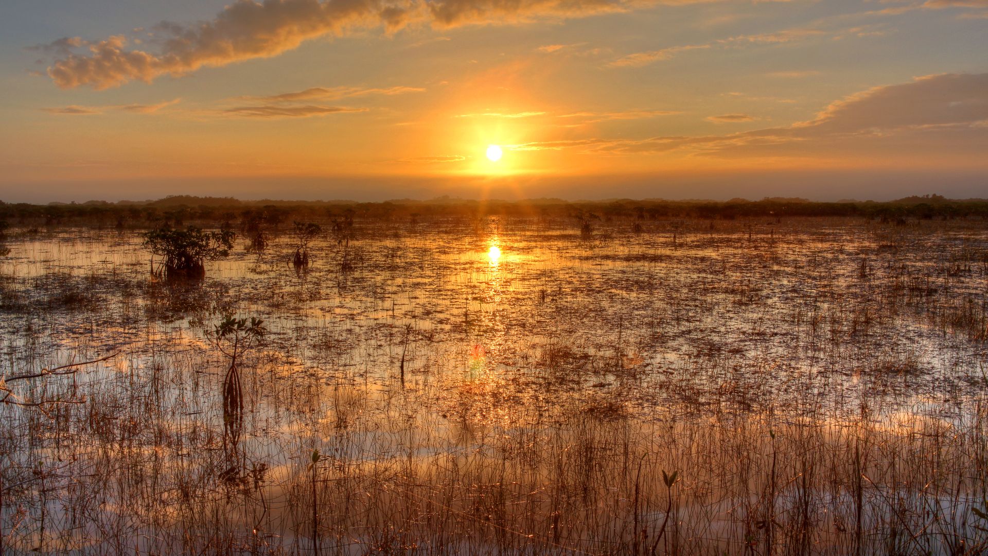 Sunset over the River of Grass, NPSphoto, G.Gardner