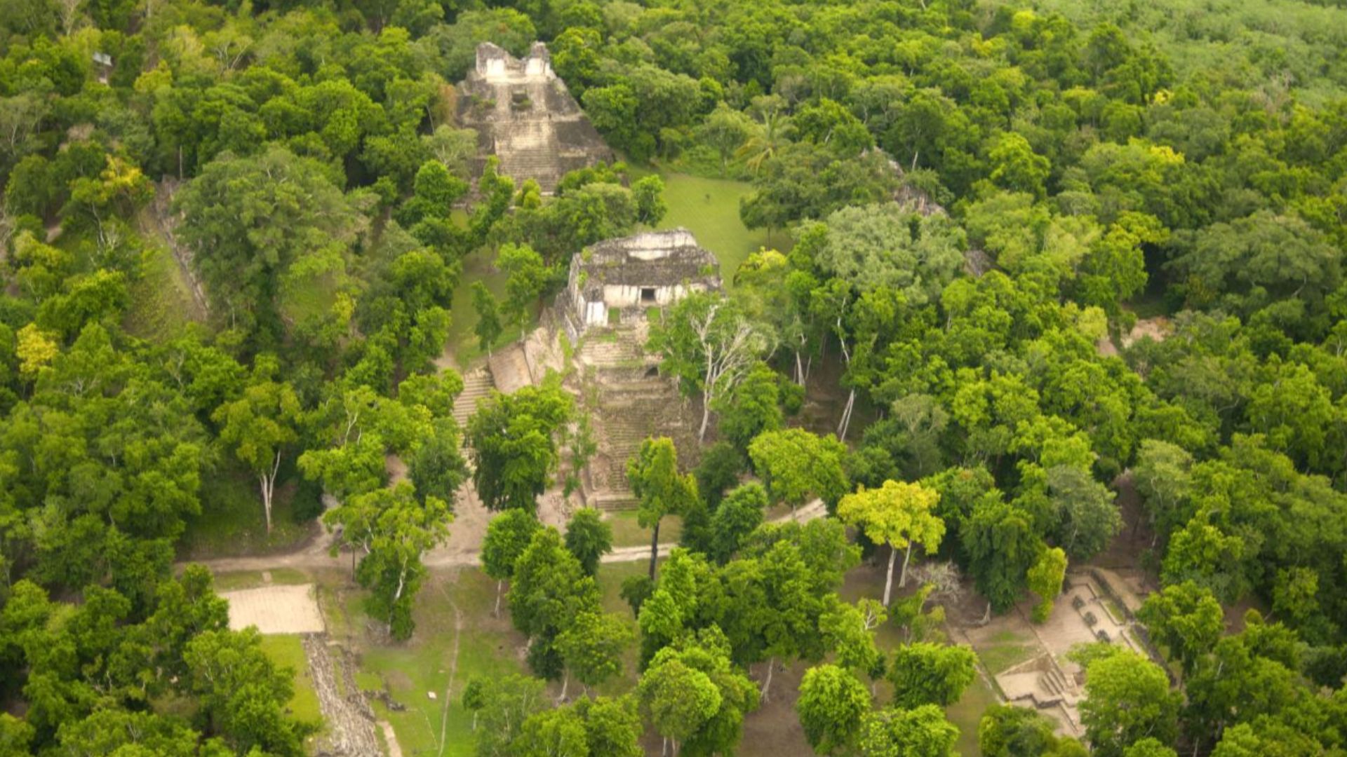 Maya city of Dzibanche capital of Kan. Quintana Roo, Mexico