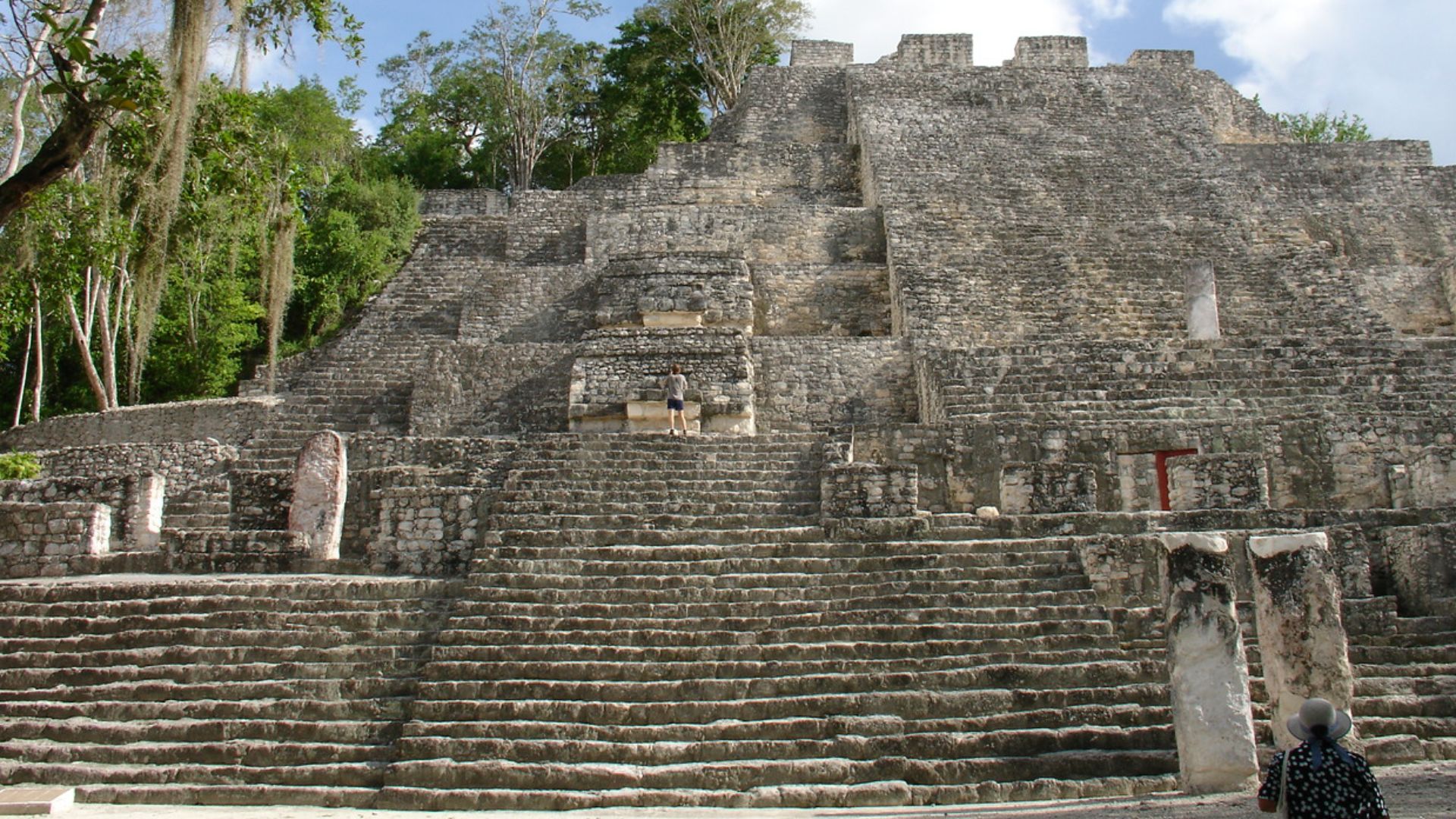 Zona arqueológica de Calakmul.