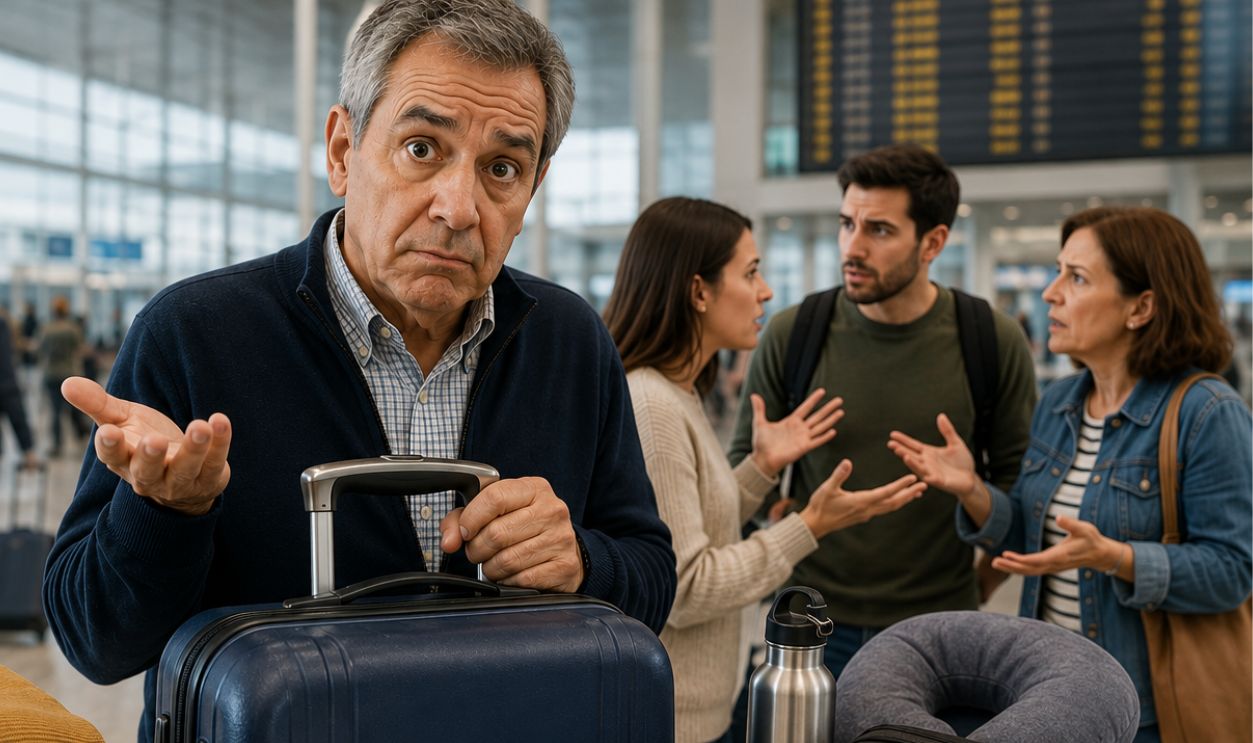 Travel turmoil at the terminal