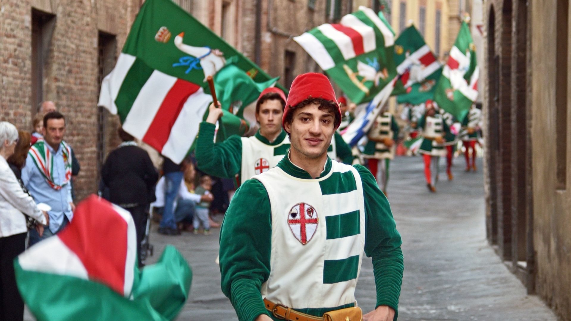 The procession of the Noble Contrada