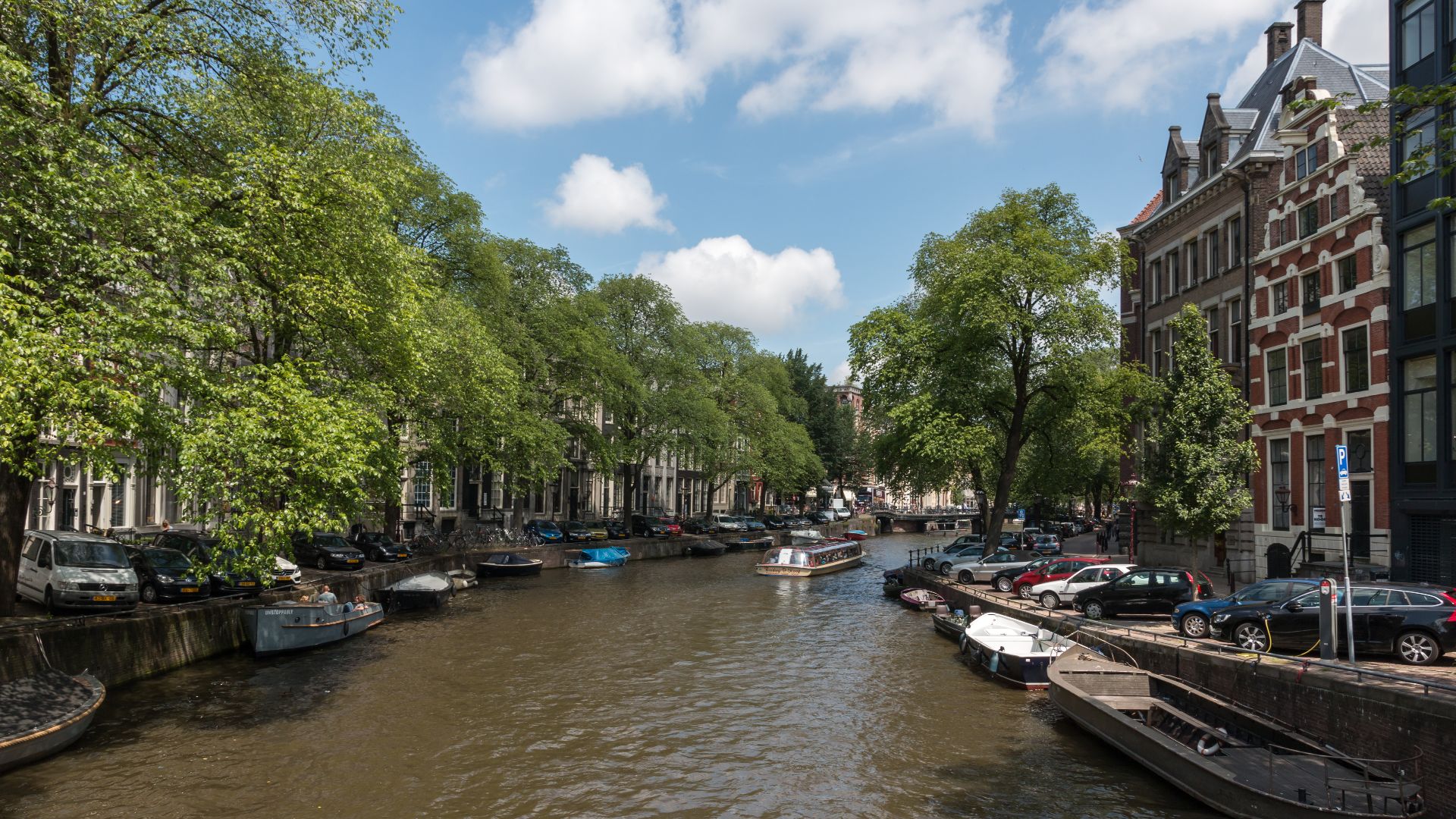 Herengracht (Raadhuisstraat) in Amsterdam, Netherlands