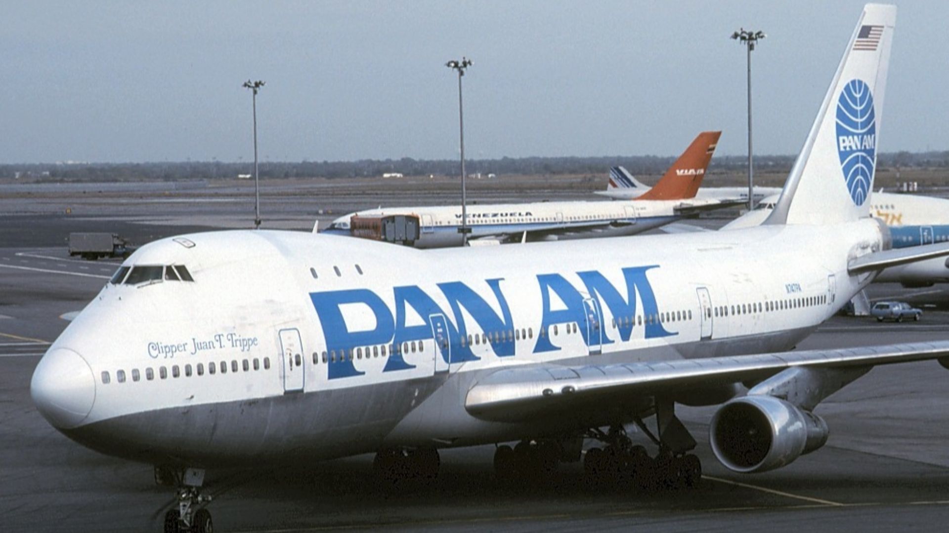A tired old bird arriving from London's Heathrow.