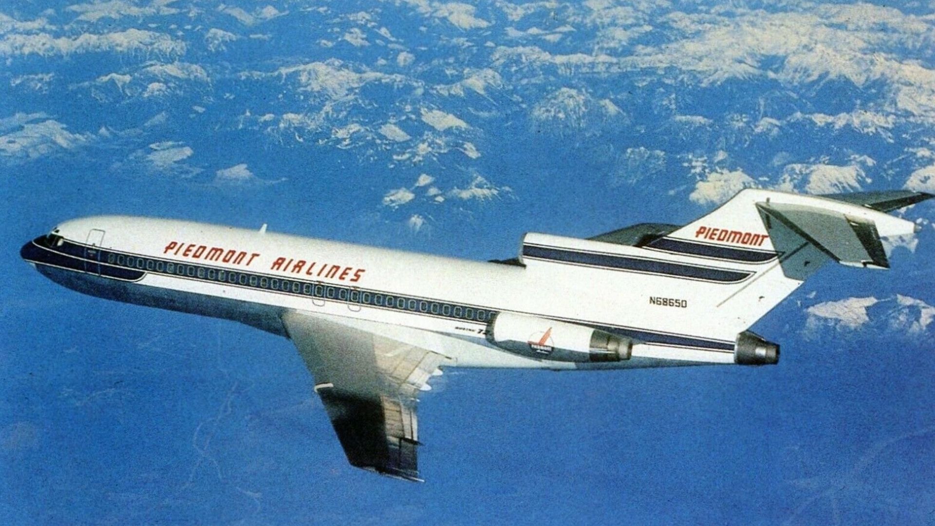 This Boeing 727 crashed on 19 July 1967 after it collied with a Cessna 310 (reg N3121S) at Hendersonville, North Carolina. All 82 people on both two aircraft (79 on B727 and 3 on Cessna 310) died. RIP !