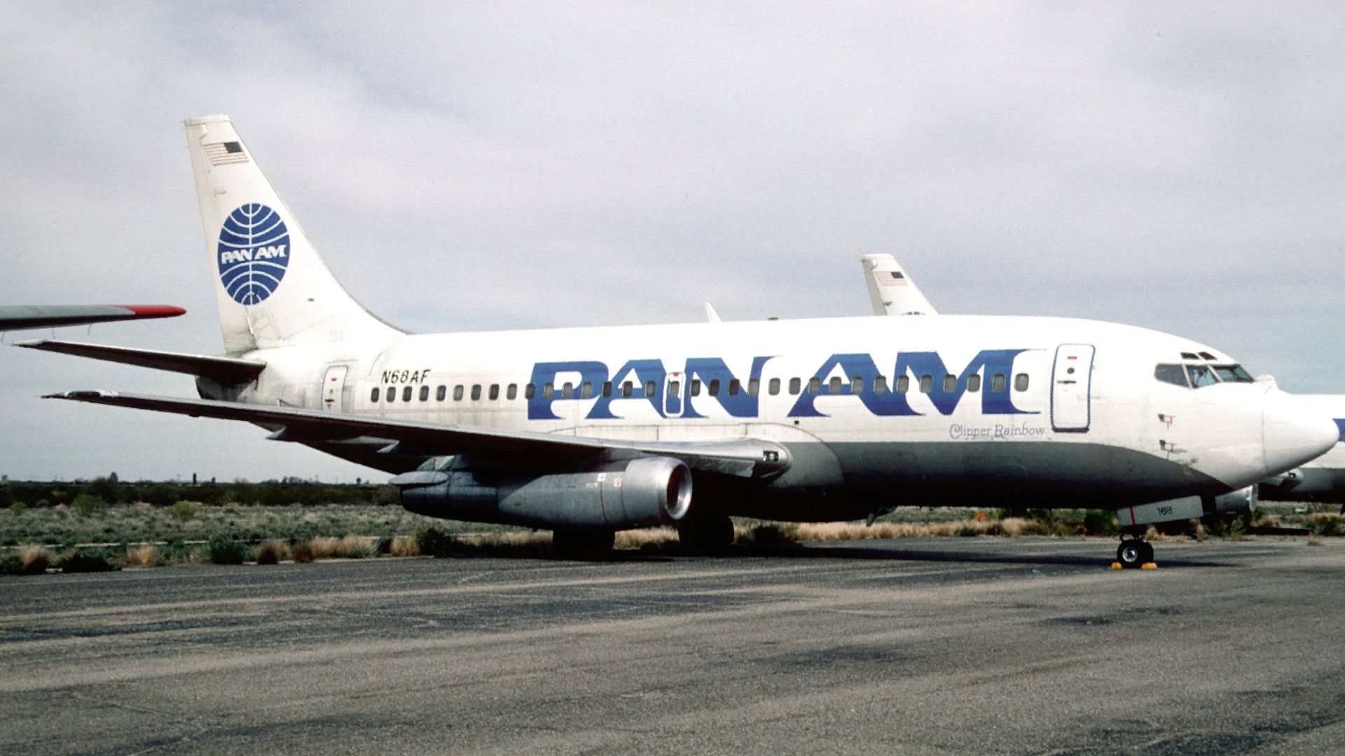 Pan Am Boeing 737-222; N68AF, February 1990/ CWI