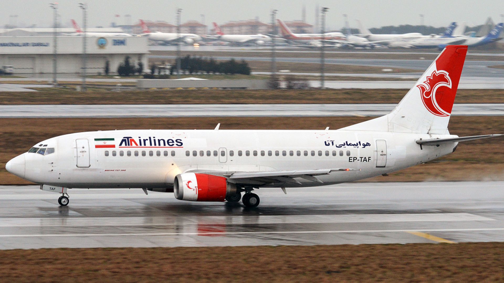 ATA Airlines, EP-TAF, Boeing 737-332