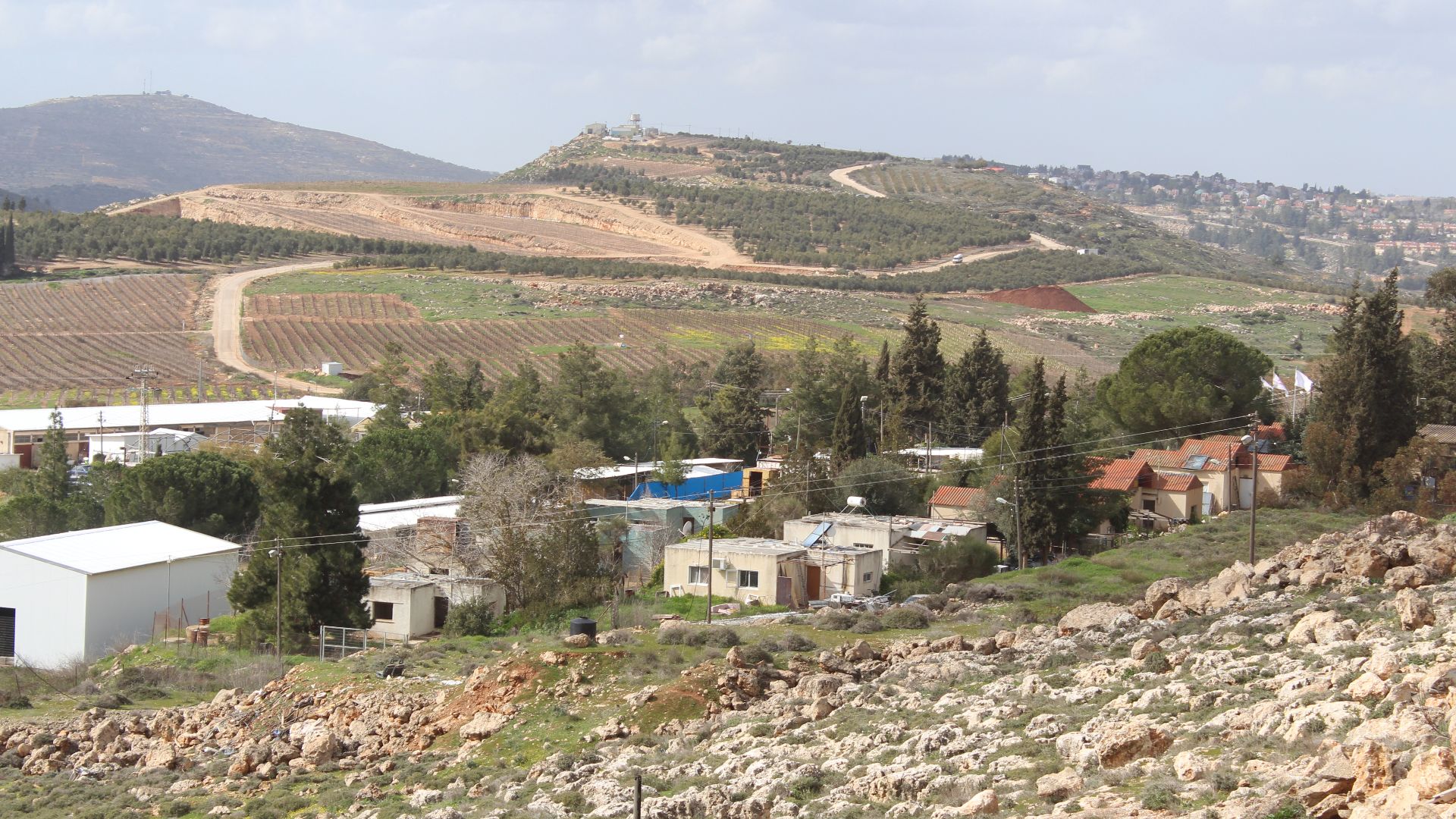 View from Shilo, in Israel