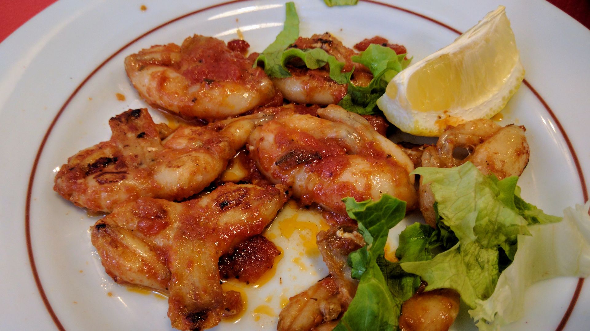 Fried frog legs
