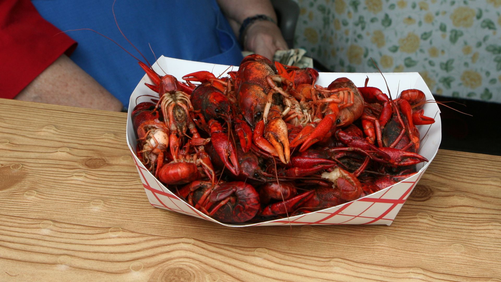 Boiled Crawfish at Jazzfest in New Orleans
Jazzfest

Food Court I