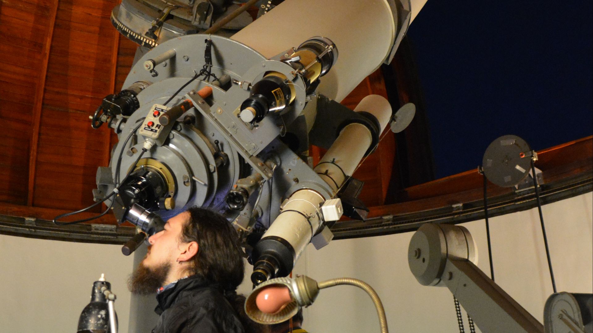 Vatican Observatory Zeiss Visual Refractor Telescope in Castel Gondolfo.