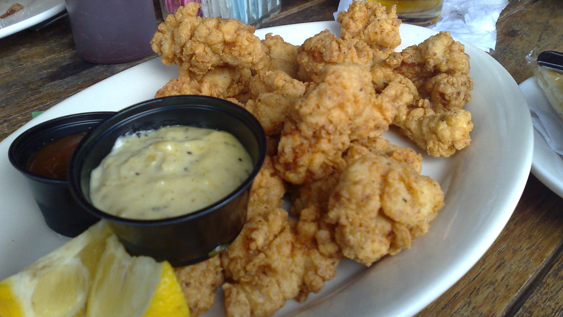 Alligator Meat, Orlando, Florida. Suprisingly good :)