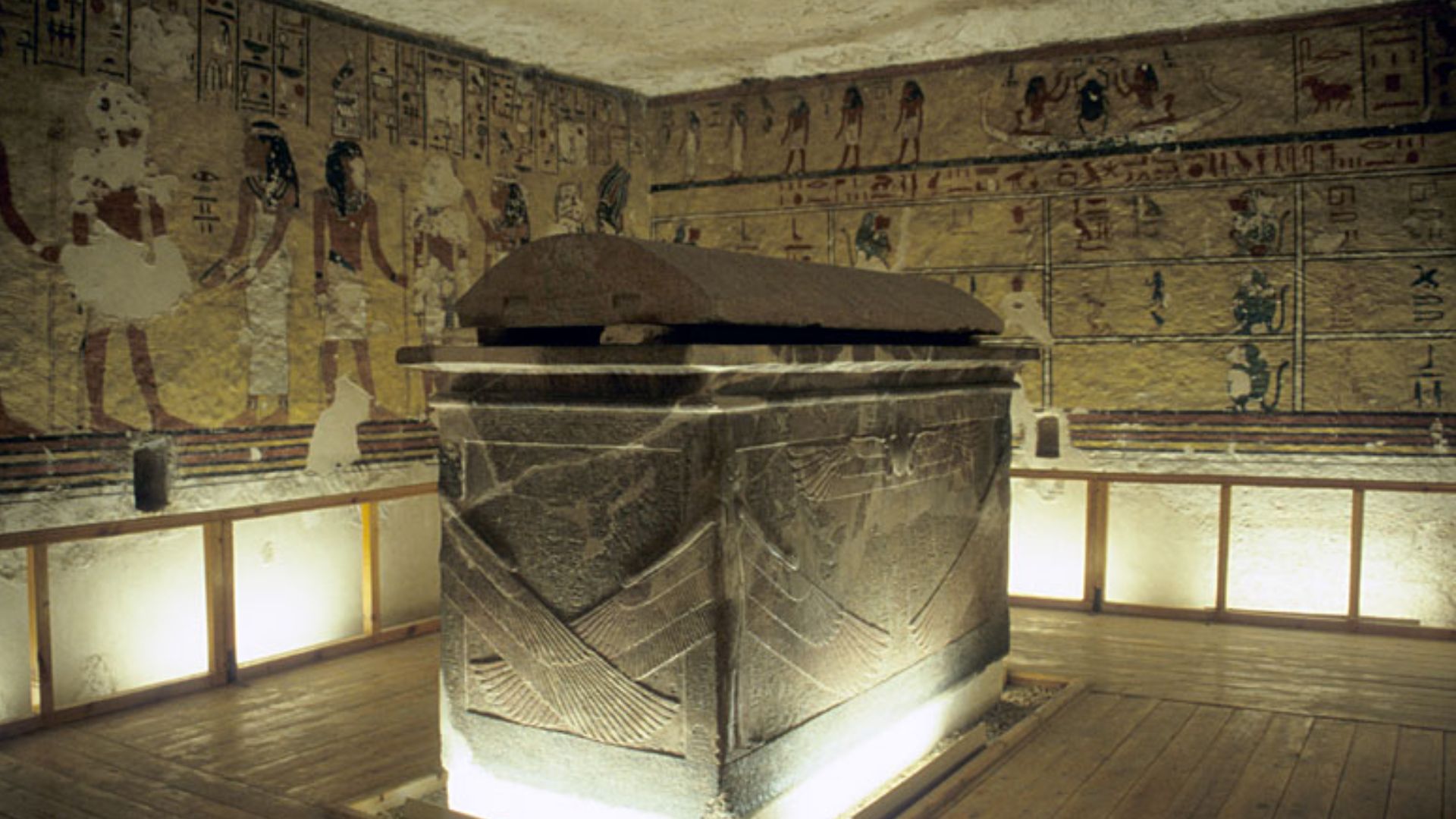 Tomb of Ay, KV 23, tomb chamber, West Valley, Luxor West Bank, Egypt