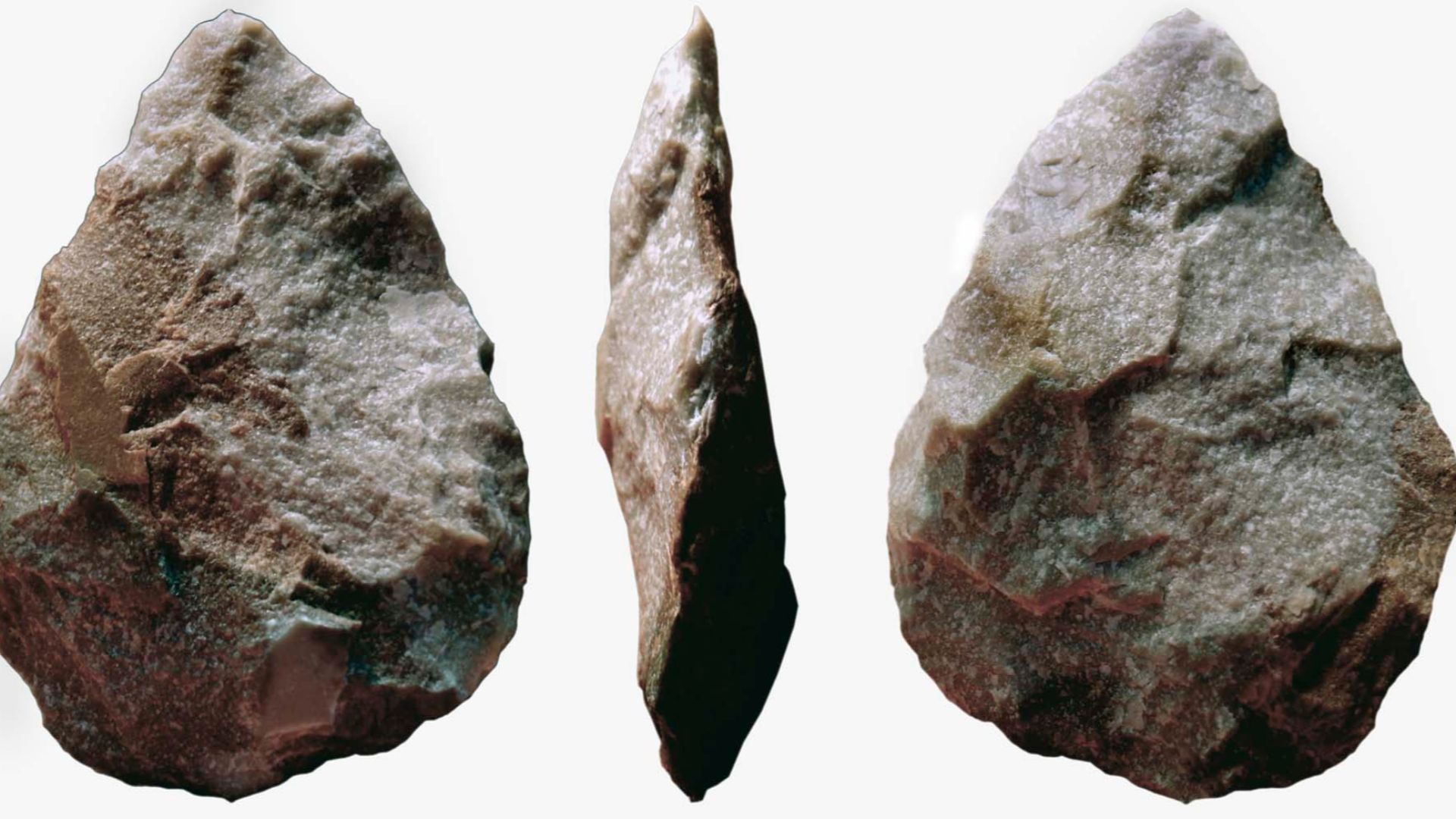 Cordate shaped hand axe (replica)