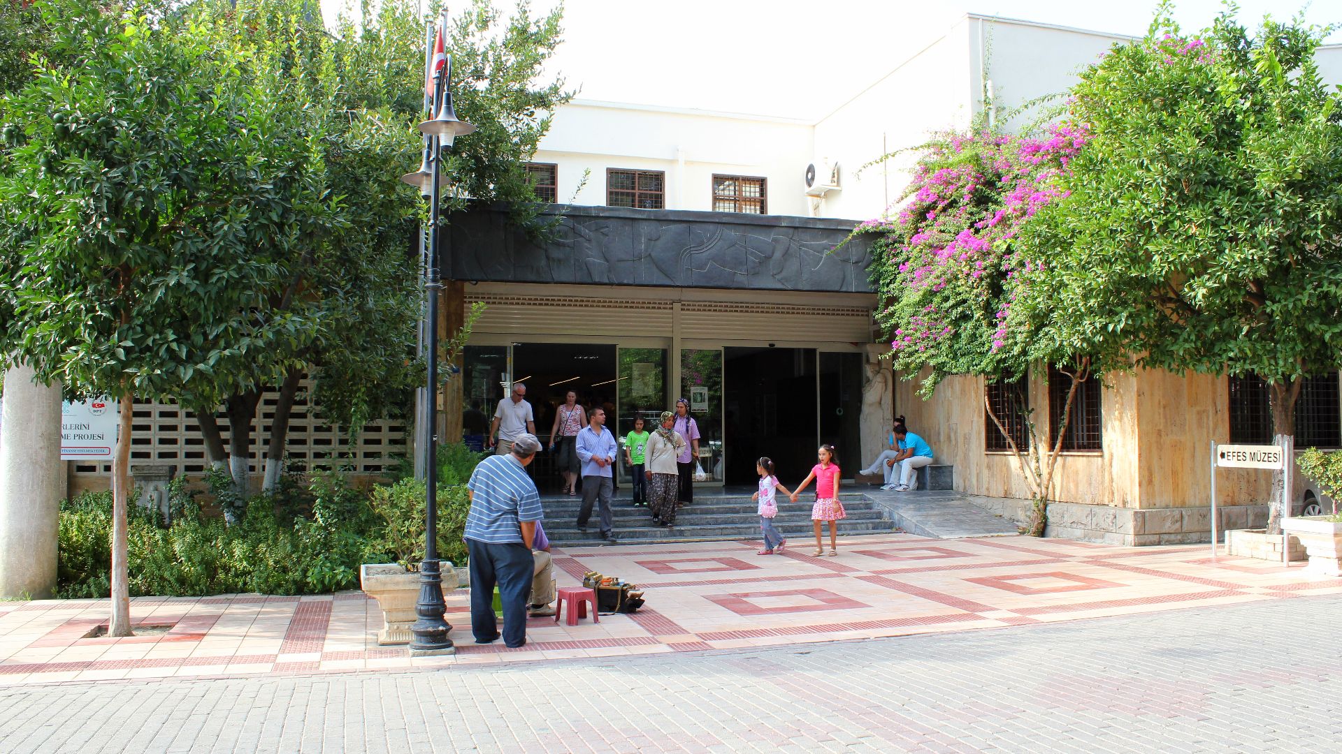 Ephesus-Museum Selçuk, Westtürkei, Eingang