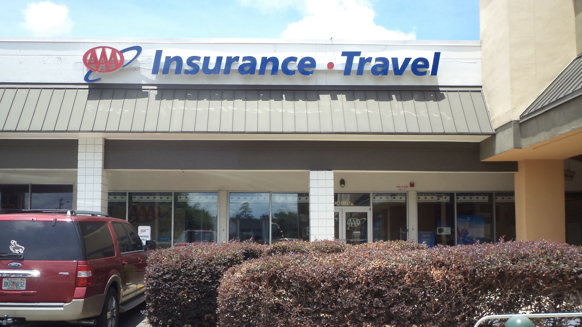 AAA Insurance Travel Center, Killearn Shopping Center, 3491 Thomasville Road, Tallahassee, Leon County, Florida