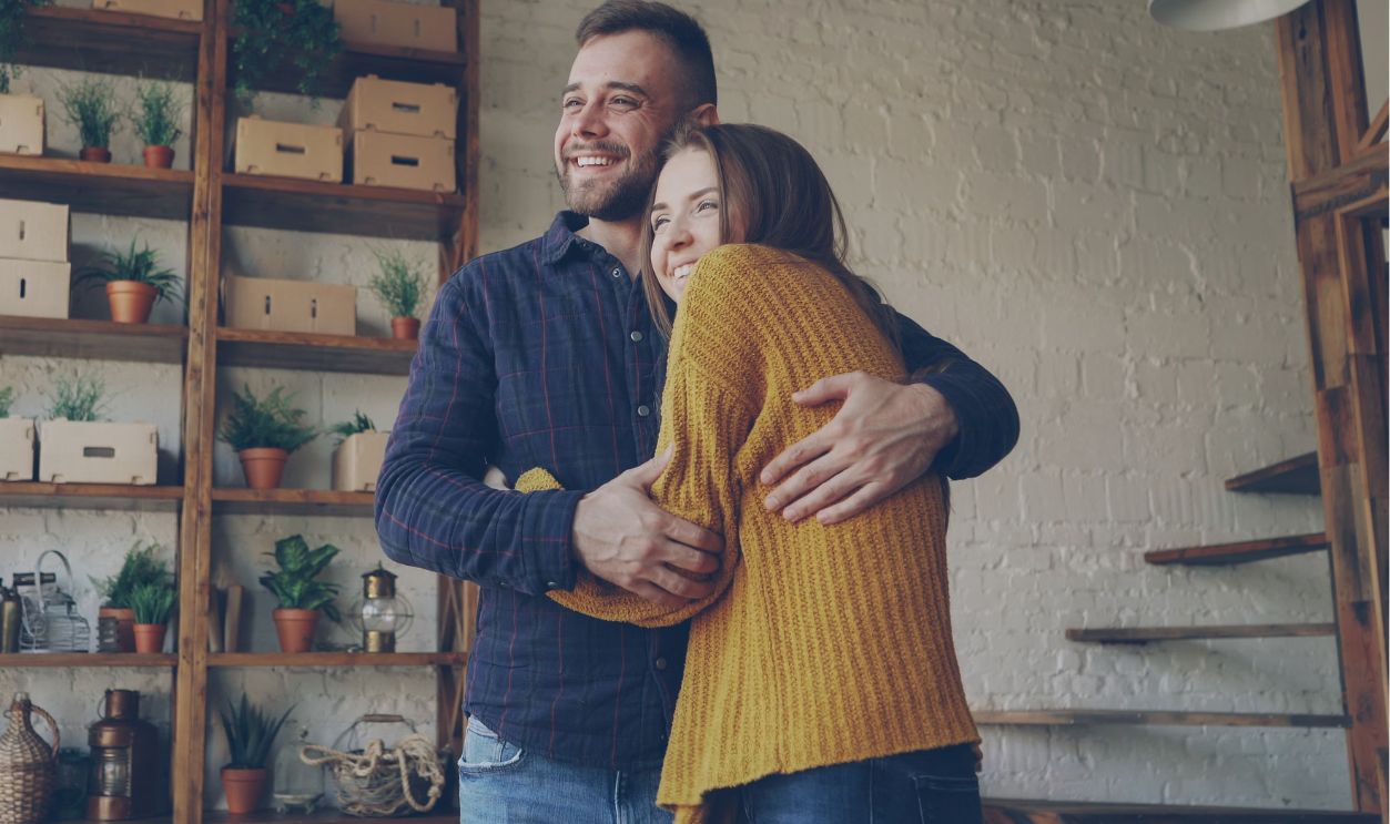 Couple Hugging