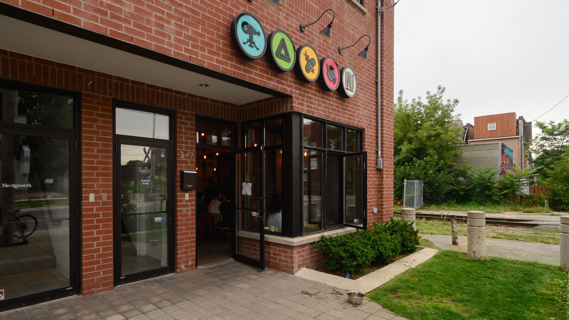 Halo brewery in The Junction, Toronto.