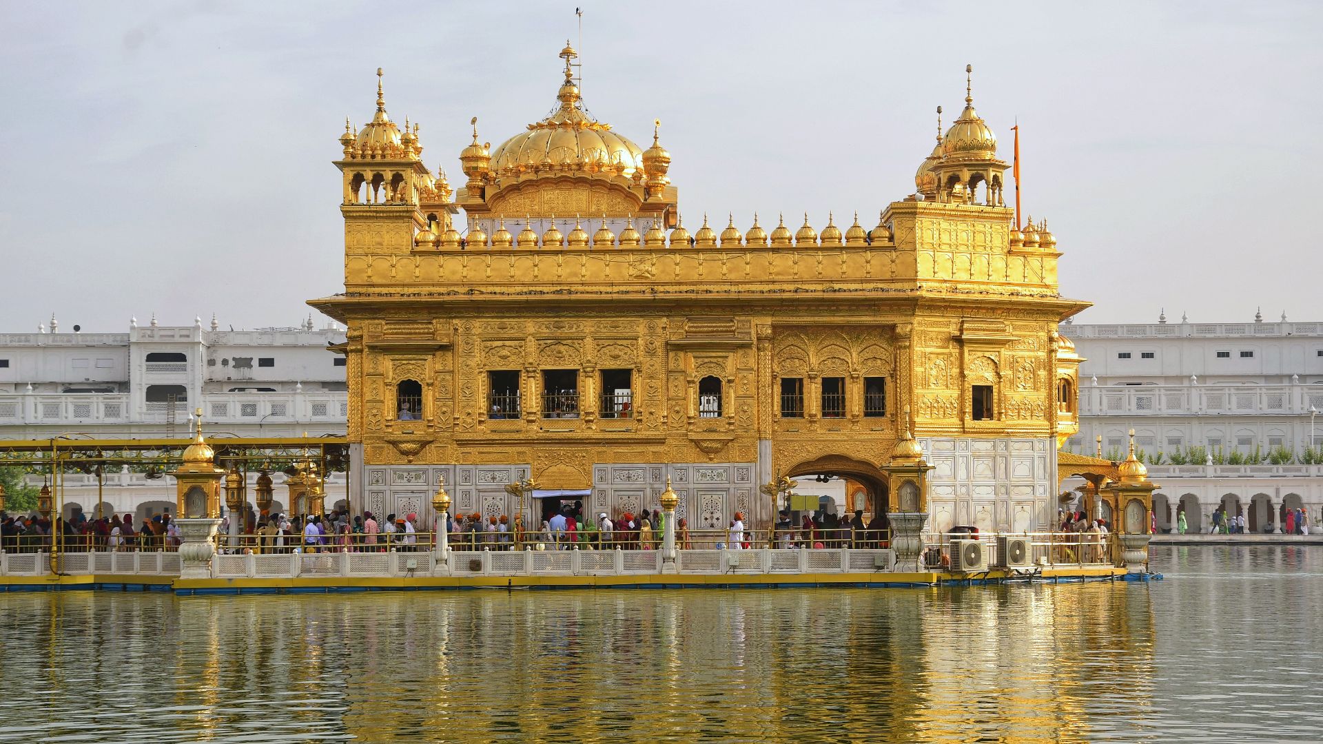 Golden Temple is also known as Harmandir Sahib