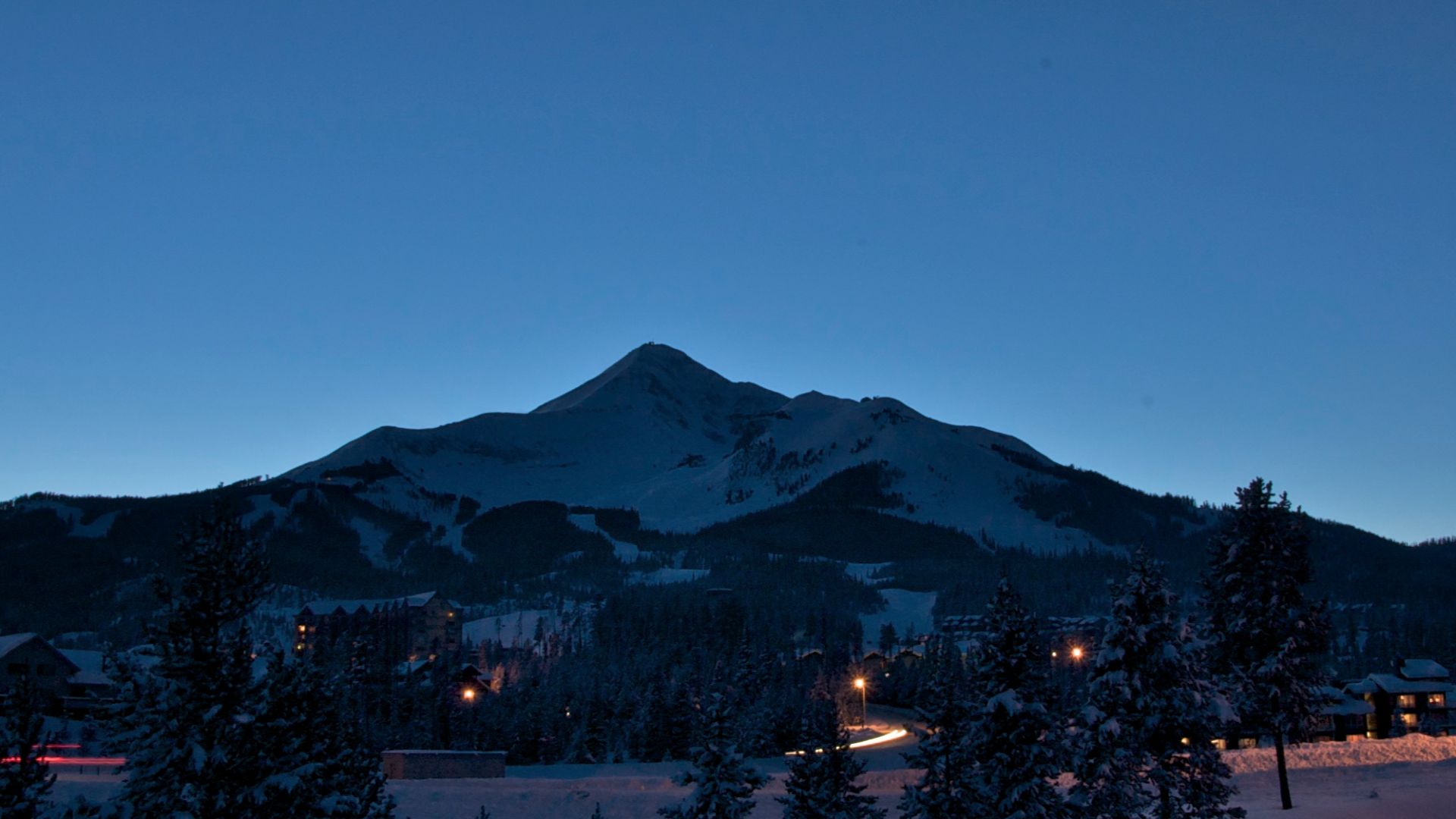 Lone Mountian, Big Sky, MT.
