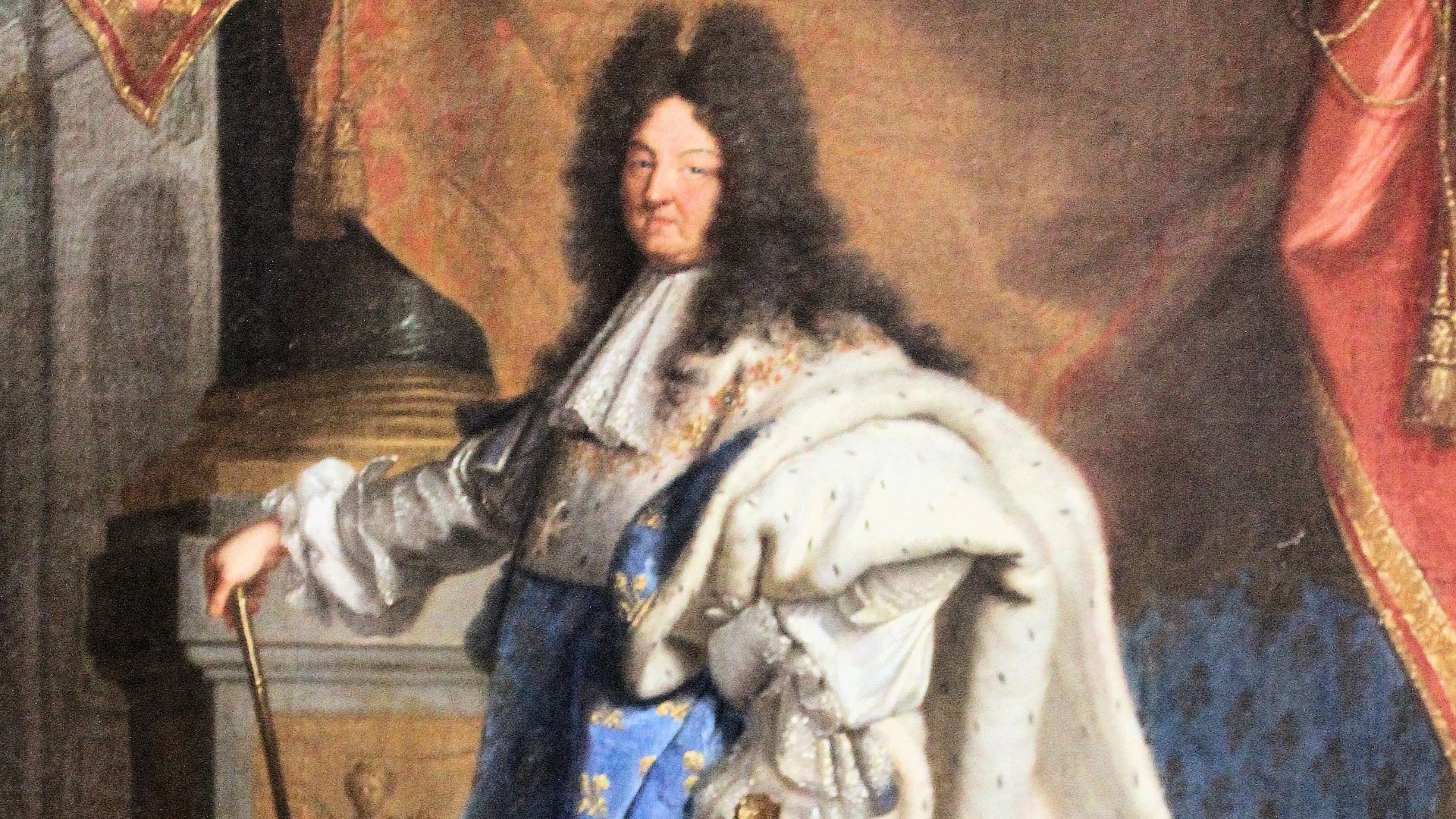 Château de Chantilly, Hyacinthe Rigaud, portrait Louis XIV of France
