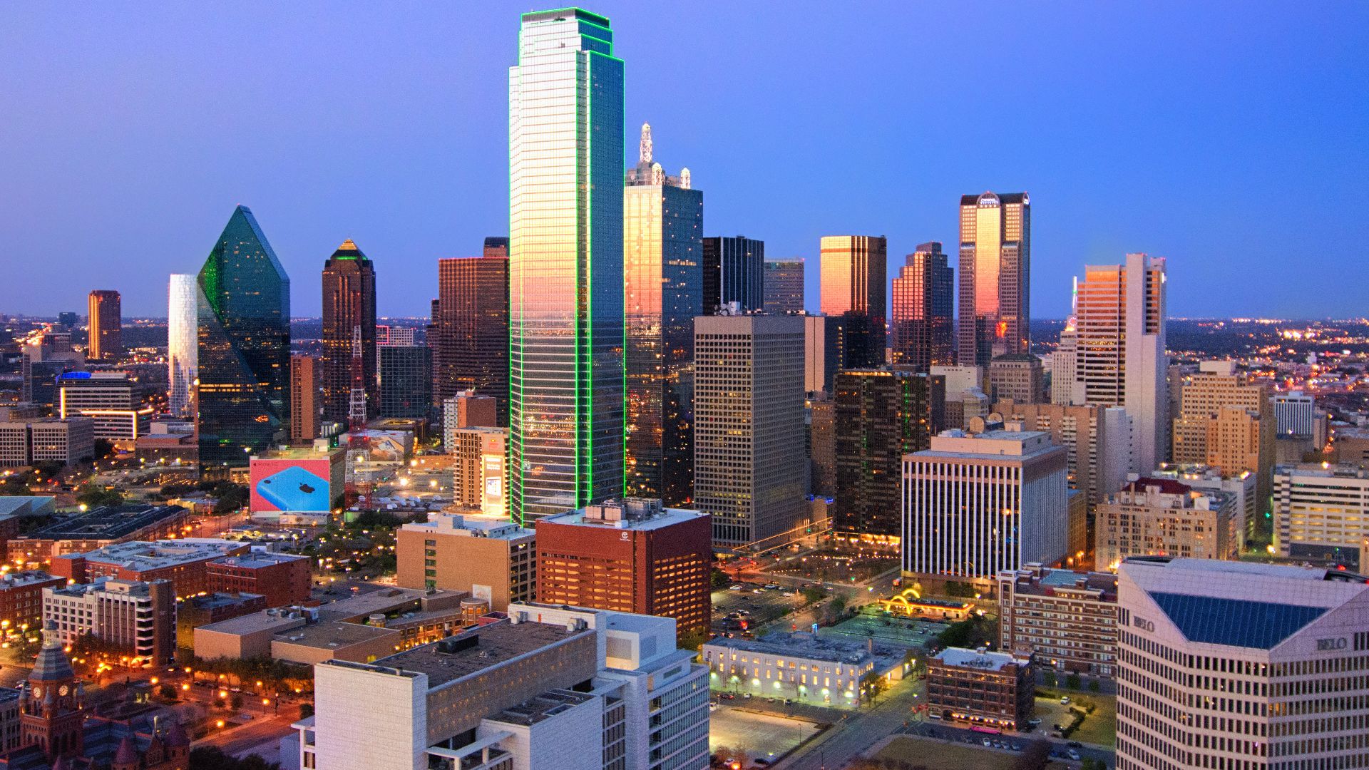 Dallas dowtown, Texas.