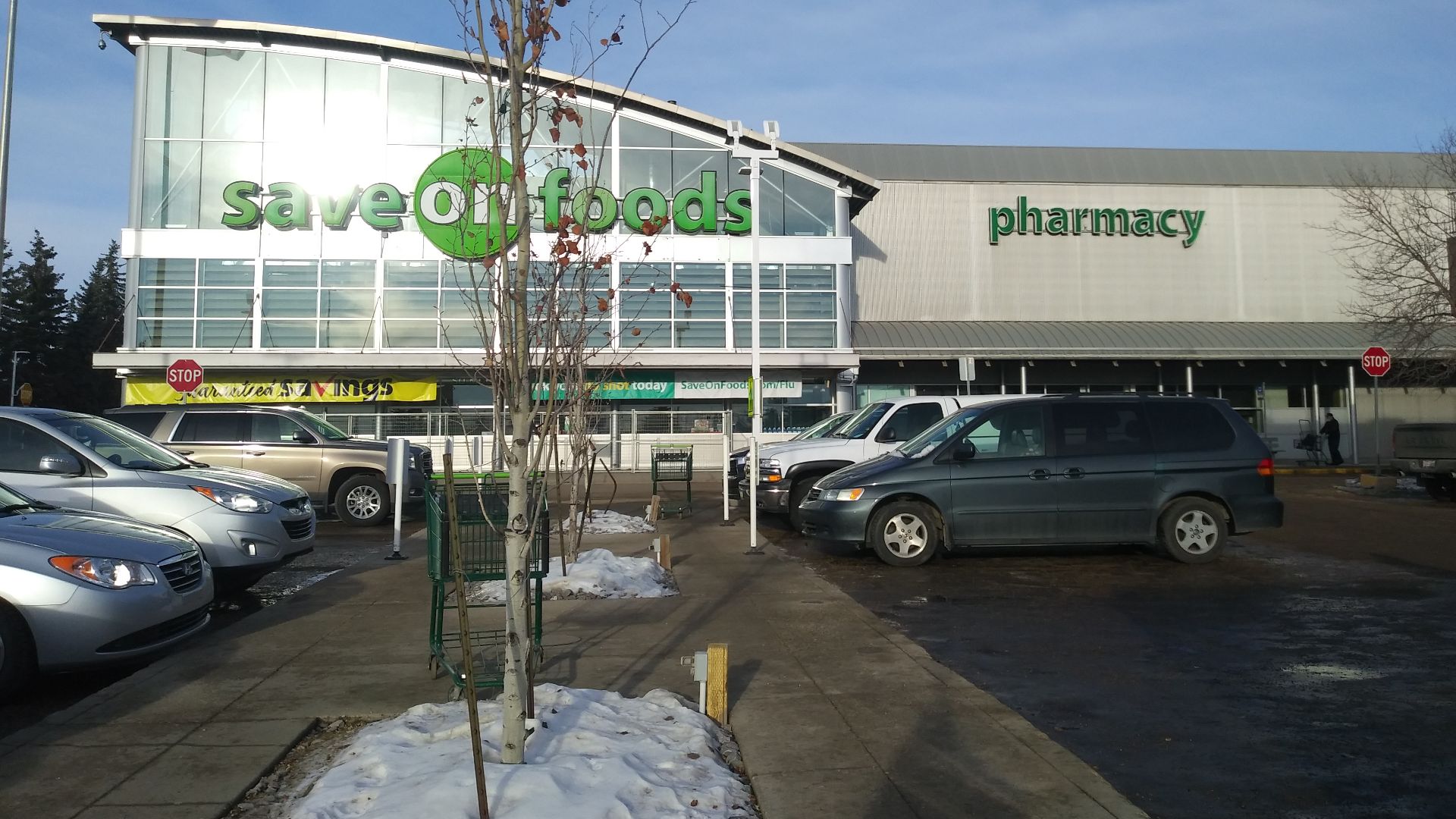 A Save-On-Foods grocery store at Londonderry Mall in Edmonton, Alberta, Canada.
