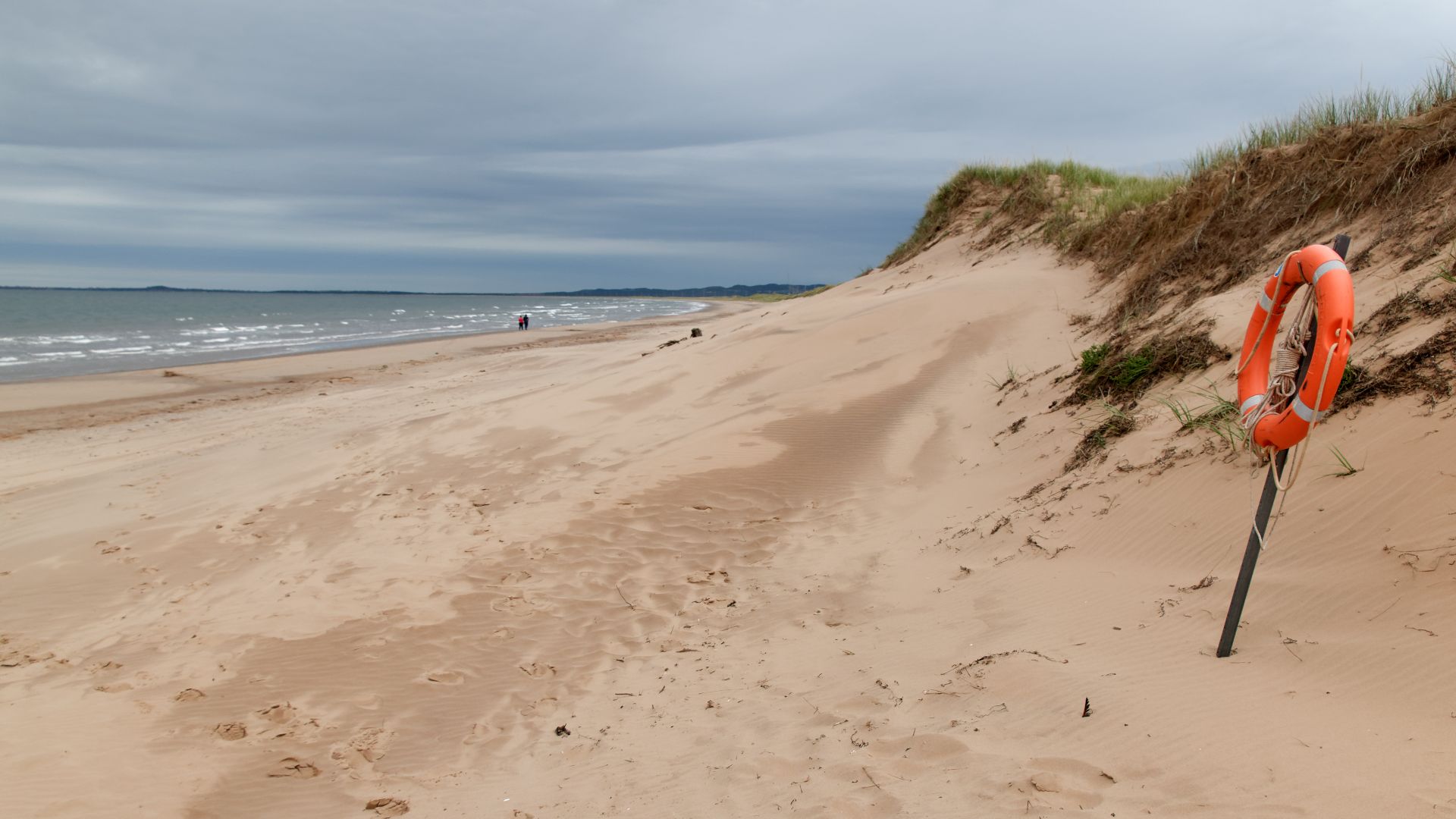 Martinique beach, in the Magdalen Islands, Quebec, Canada