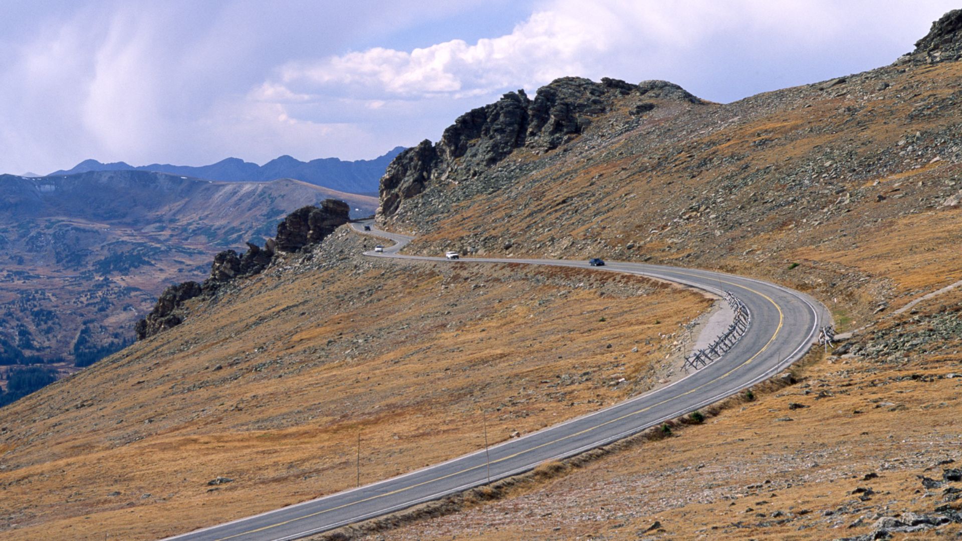 Trail Ridge Road, Rocky Mountain National Park, Rock Cut.