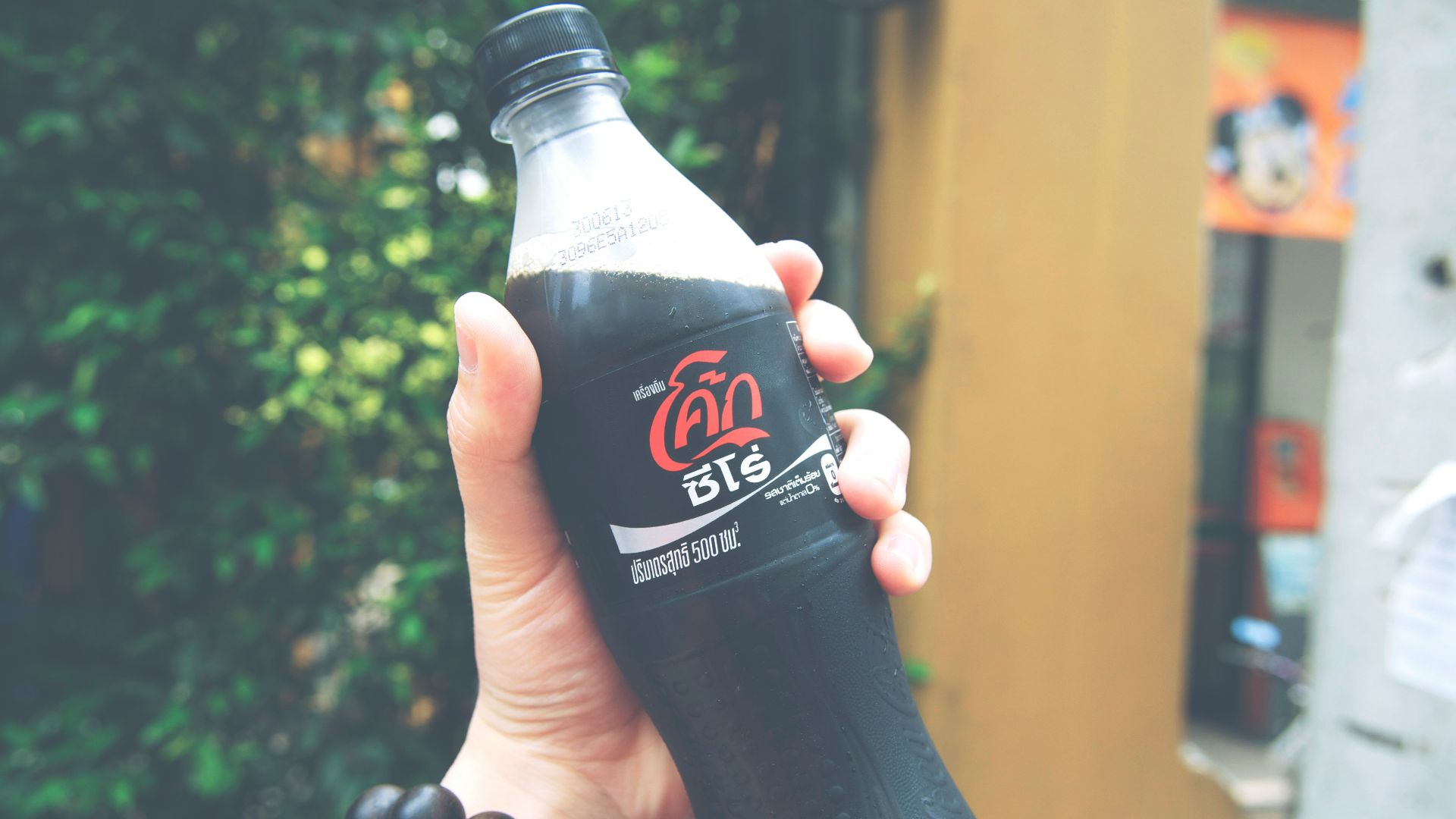 coca cola zero sugar bottle