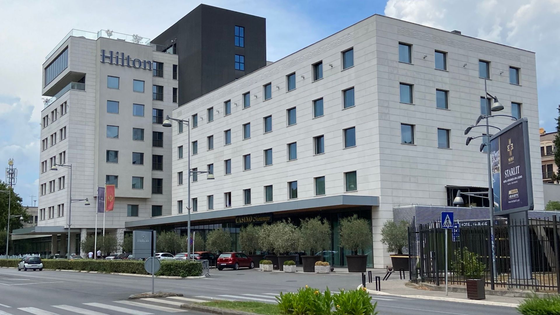 Hotel Hilton in Podgorica.
