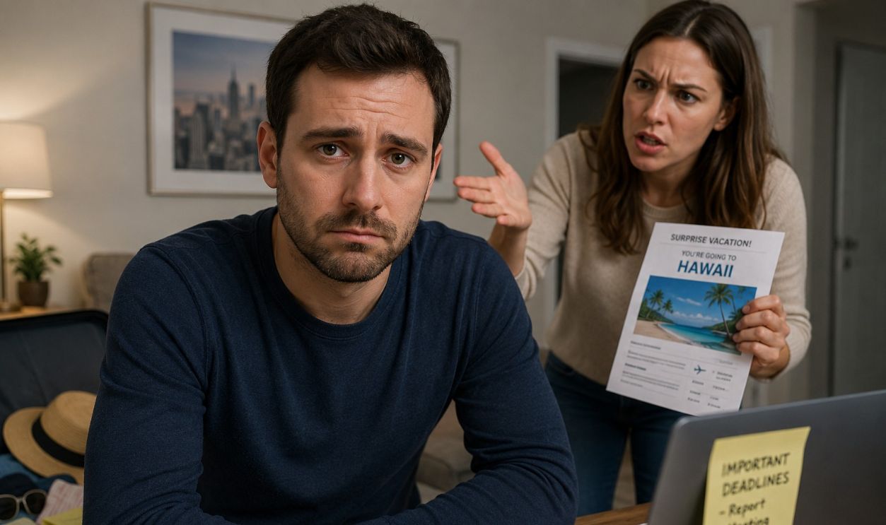husband arguing wife