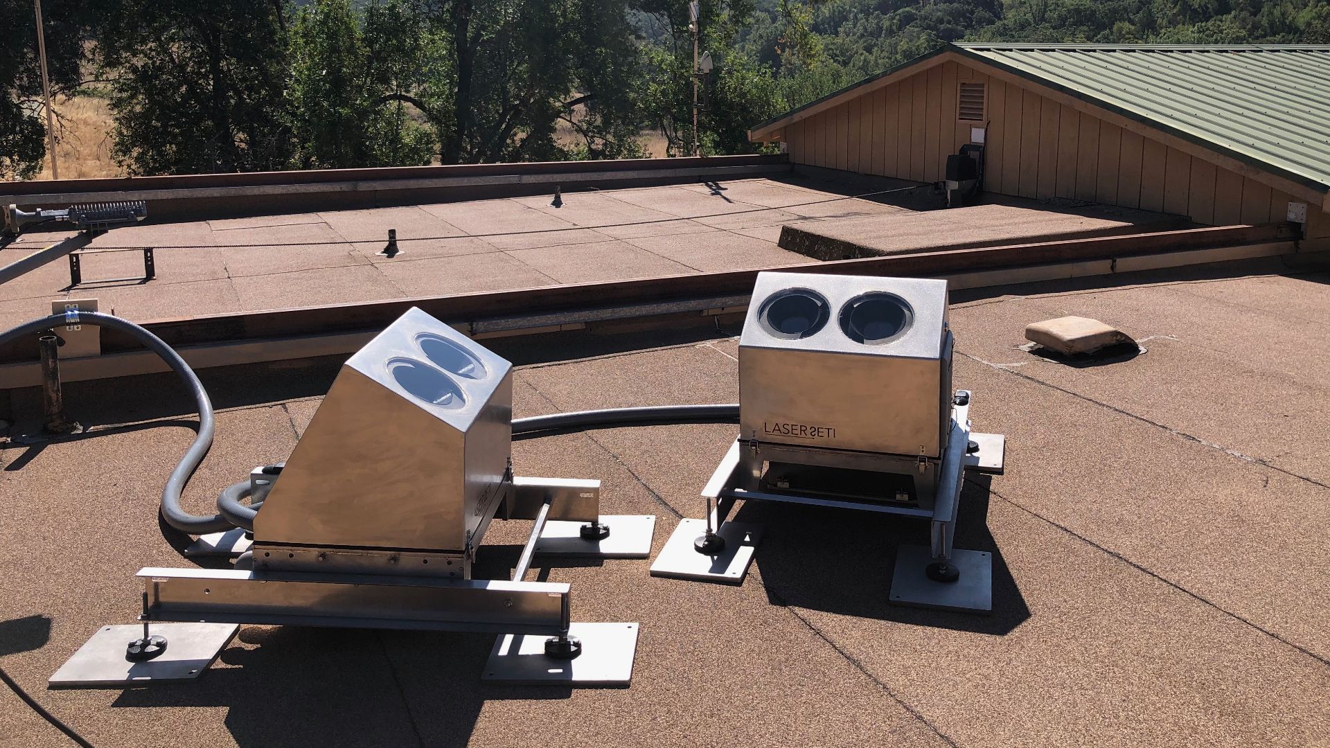 The LaserSETI observatory at Robert Ferguson Observatory in California