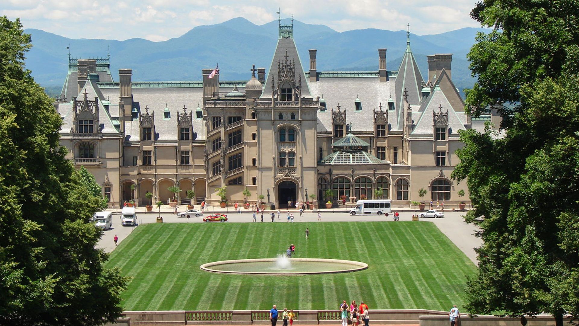 Front of Biltmore Estate, Asheville