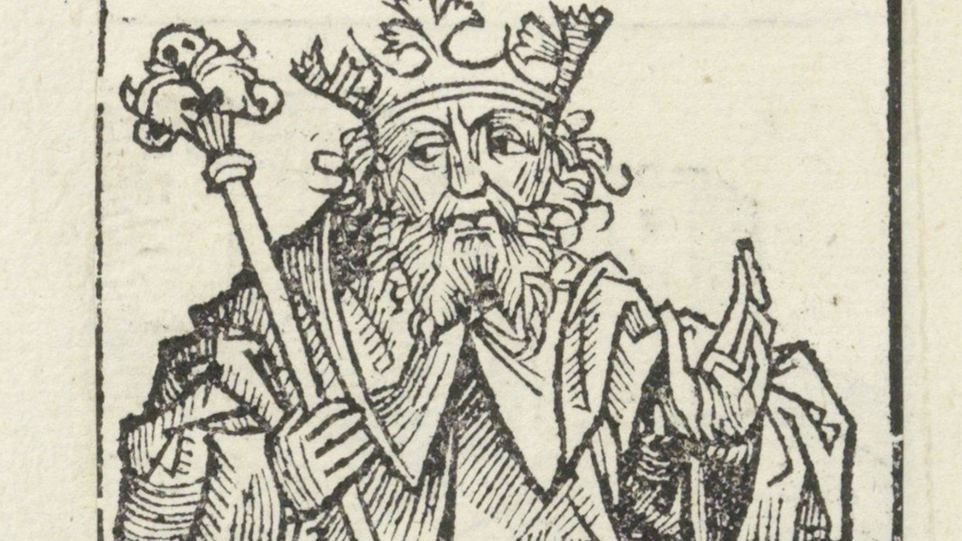 IdentificatieTitel(s): Koning Hazaël. Asael (titel op object). Liber Chronicarum (serietitel)Objecttype: prent boekillustratie albumblad Objectnummer: RP-P-2016-49-30-6Opschriften / Merken: opschrift, rechtsboven, geschreven met pen: ‘306’Omschrijving: Ee