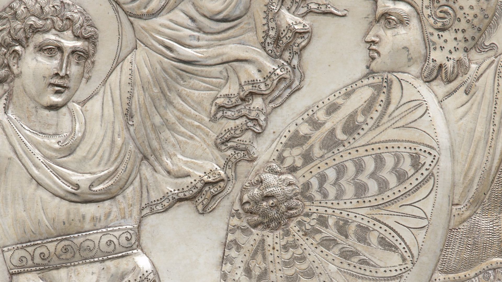 Byzantine; Plate; Metalwork-Silver
