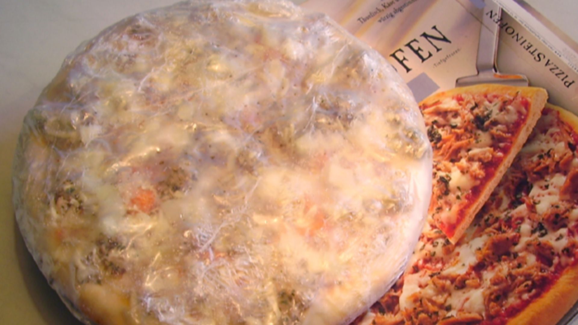 Pizza, Frozen food