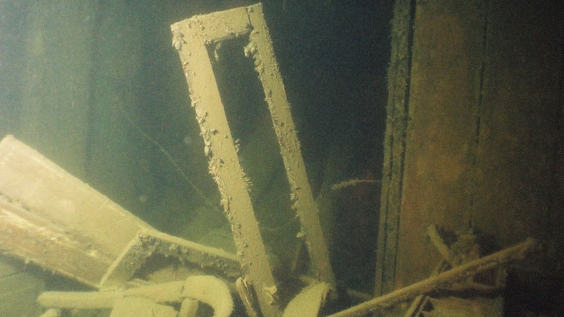 Under Water image by Peep Rada, Room inside the ship Bungsberg. Starboard side, behind captains bridge.