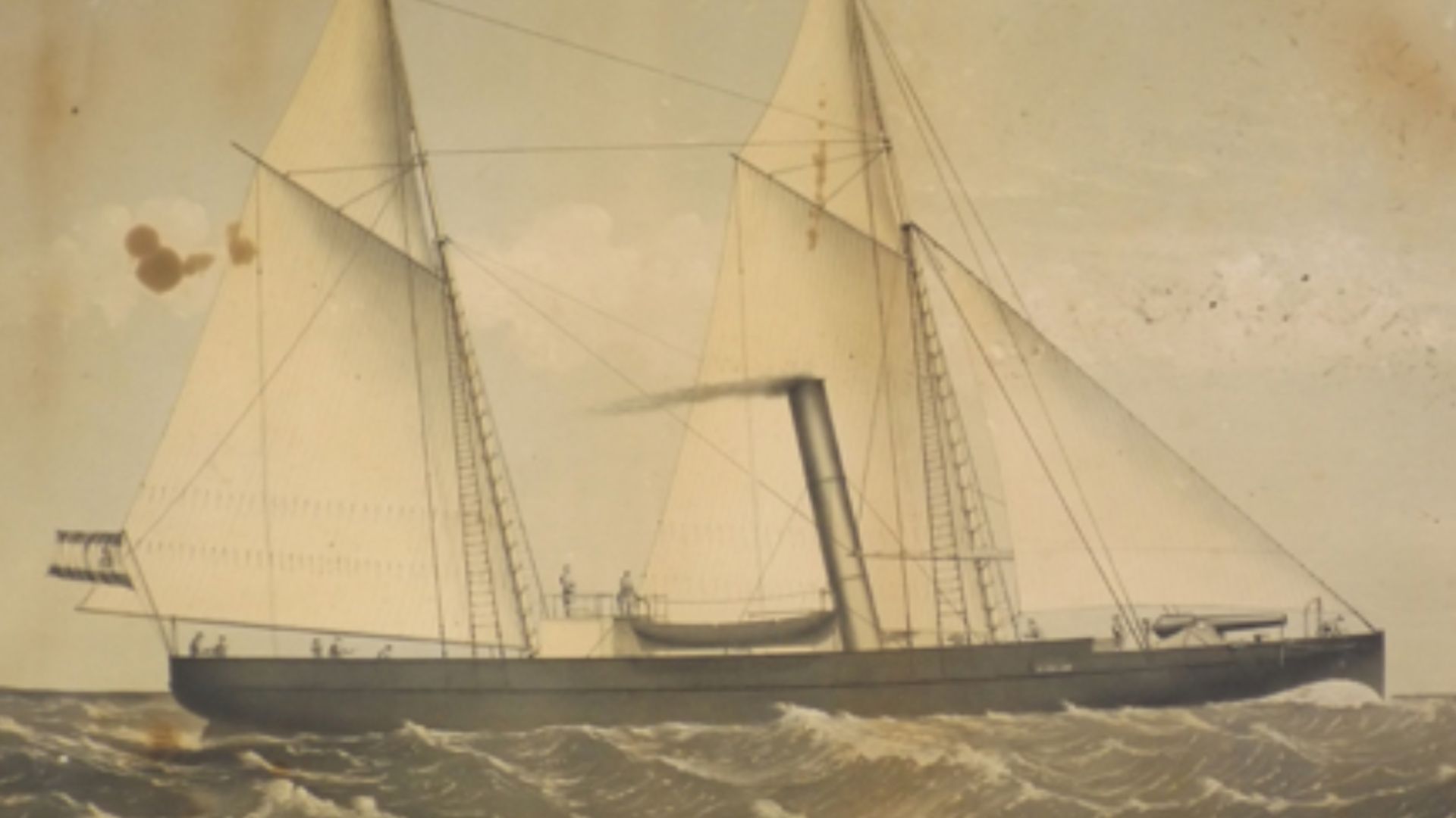 One of 30 Spanish gunboats built in the United States in 1869 for Cuban service. The boats were identical and were numbered 1 to 30.