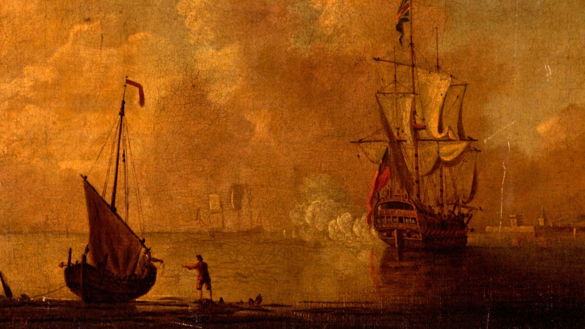 File:Peter Monamy (1681-1749) (attributed to) - British Warships at Anchor - A8 - Holburne Museum.jpg