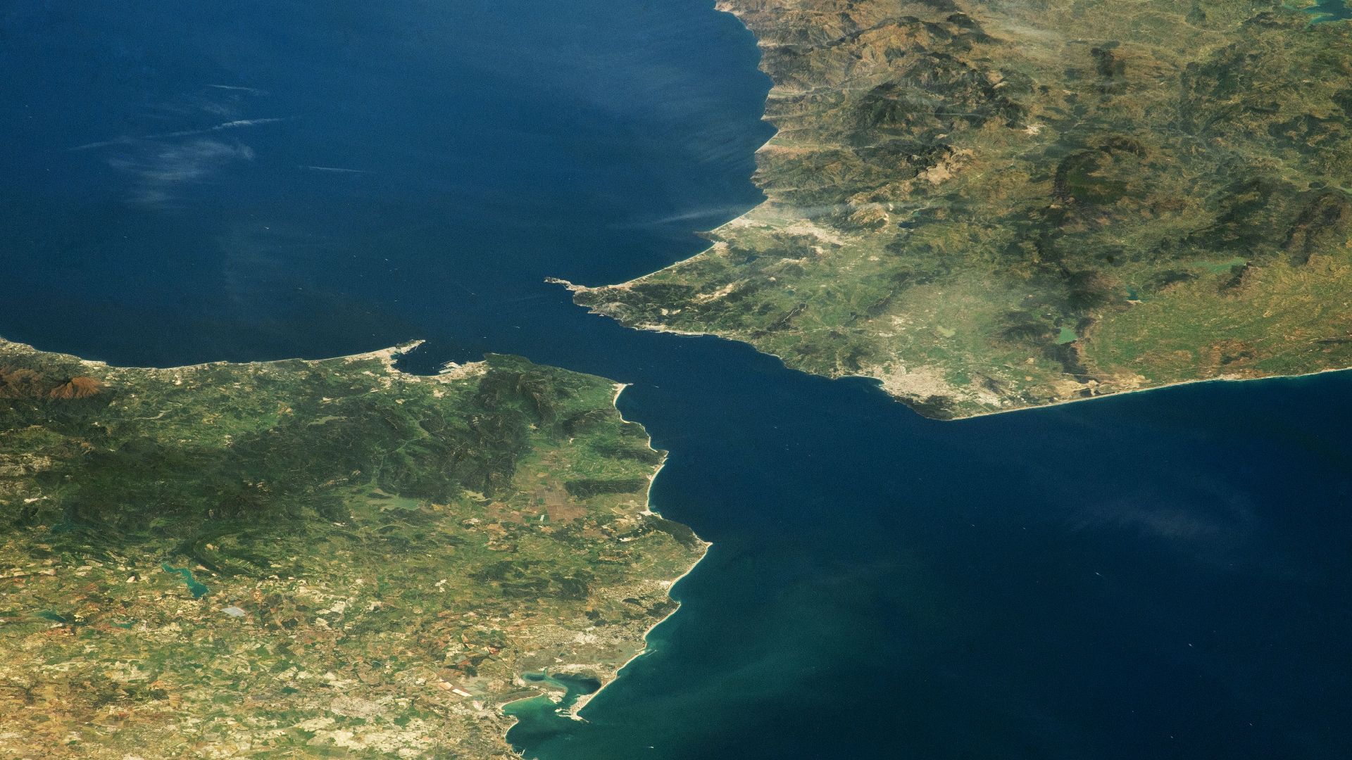 The Strait of Gibraltar, April 2023