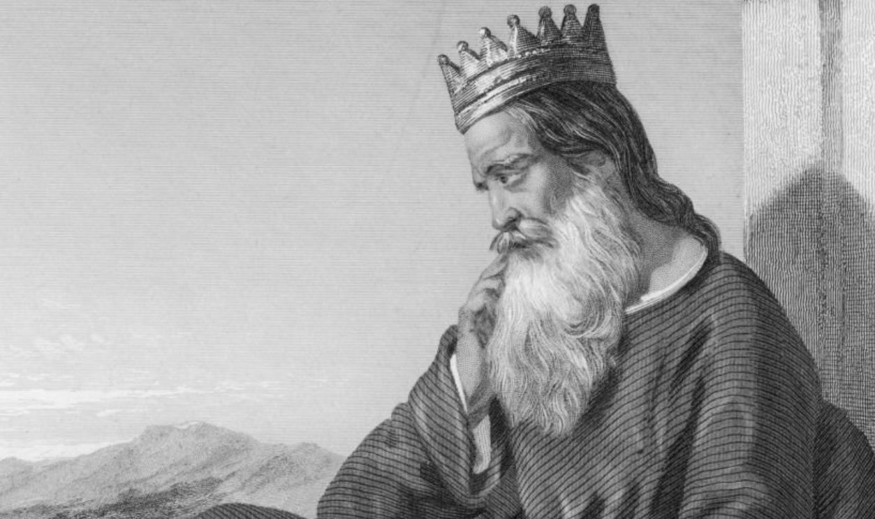Circa 960 BC, David (died 962 BC). Second king of Judah and Israel, c. 1000-962 BC, after Saul's death; he conquered Jerusalem, making it his capital as 'the city of David,' married Bathsheba; succeeded by Solomon, Bathsheba's son.