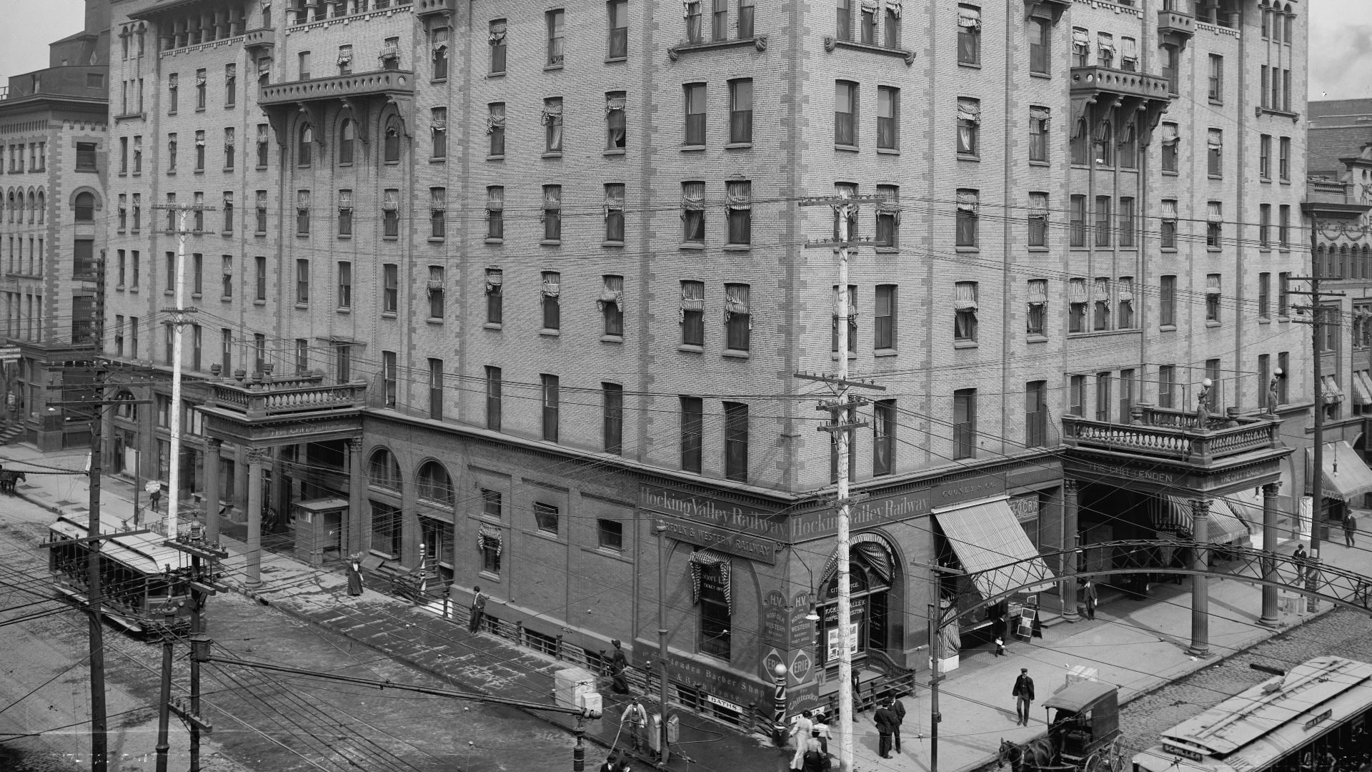 Chittenden Hotel, Columbus, Ohio, no longer extant.