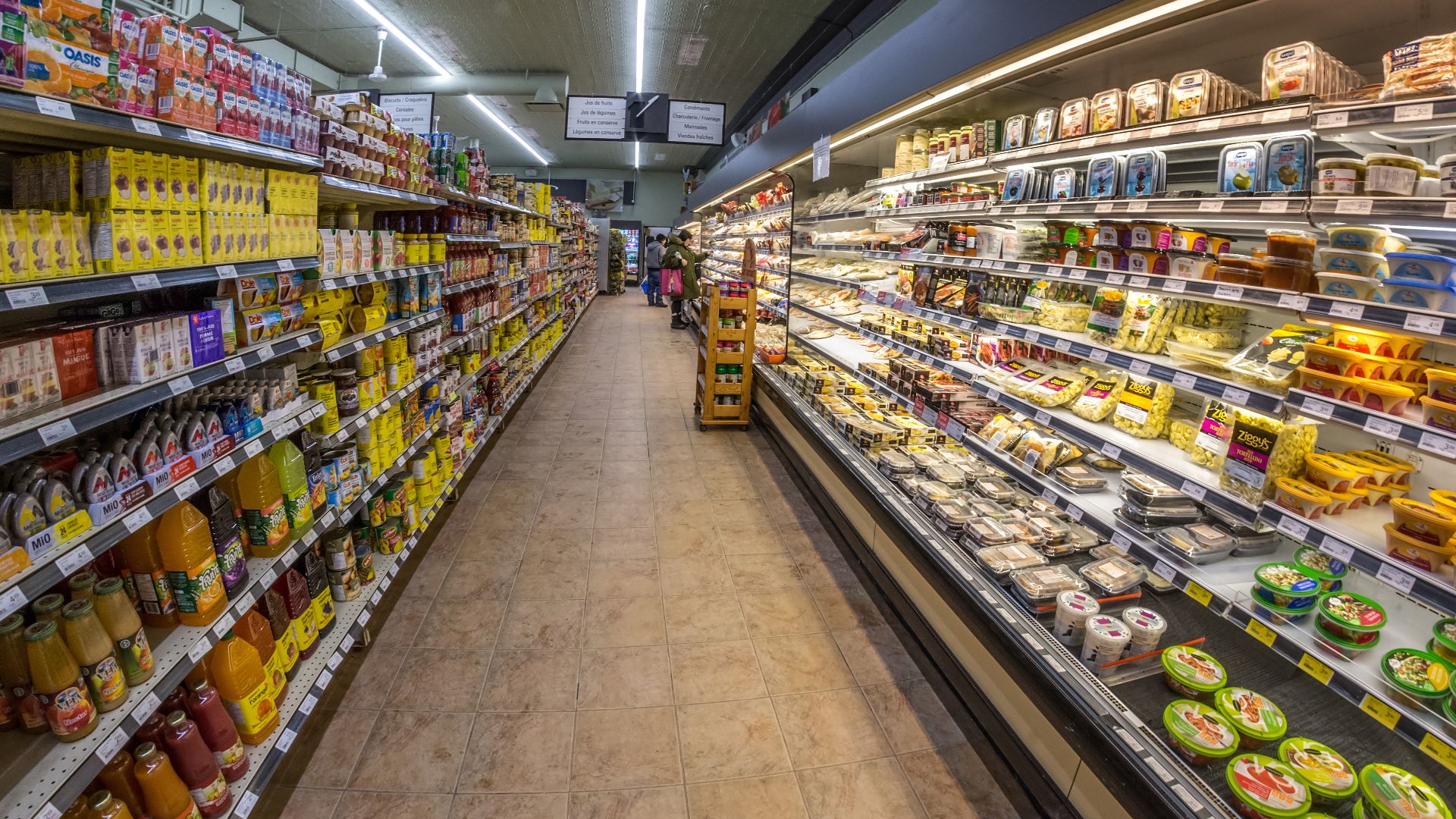 L’intermarché Supermarket, Quebec city, Canada