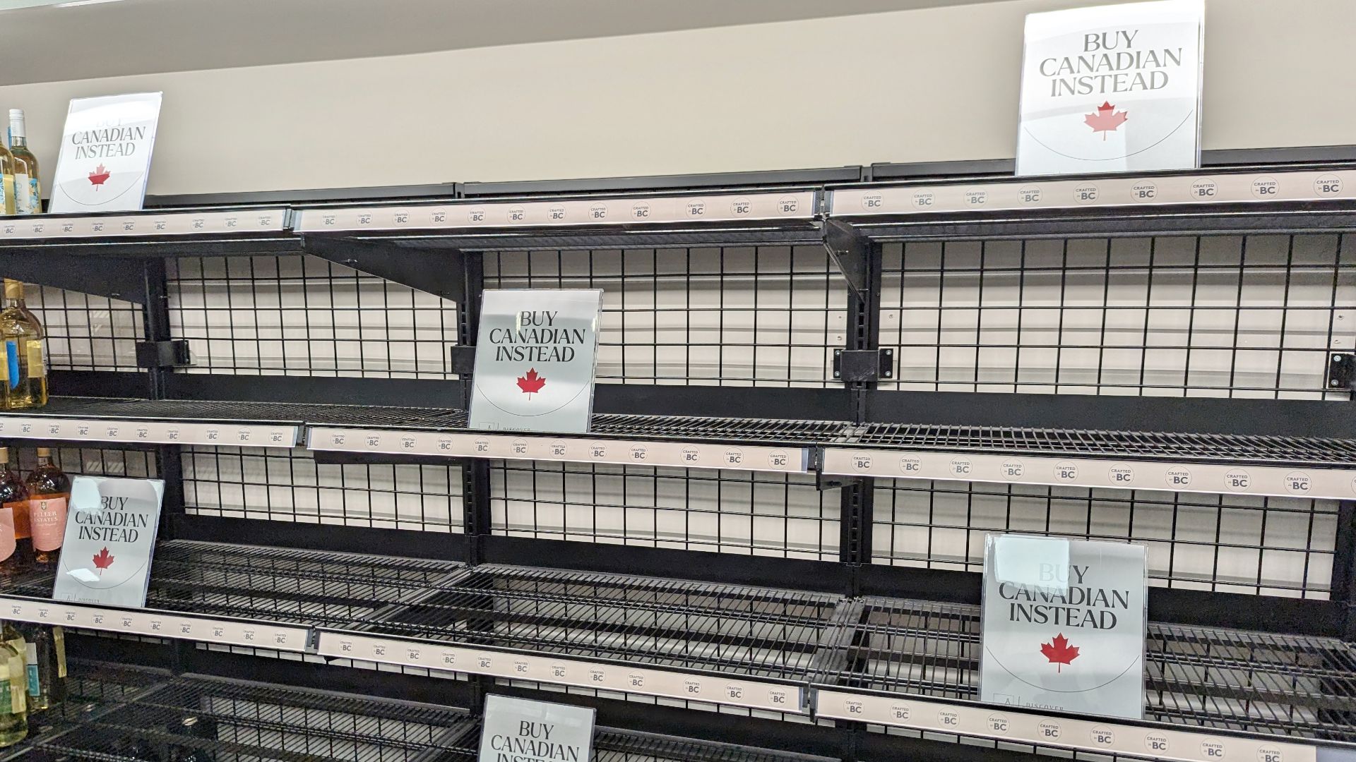 Signs labeled
