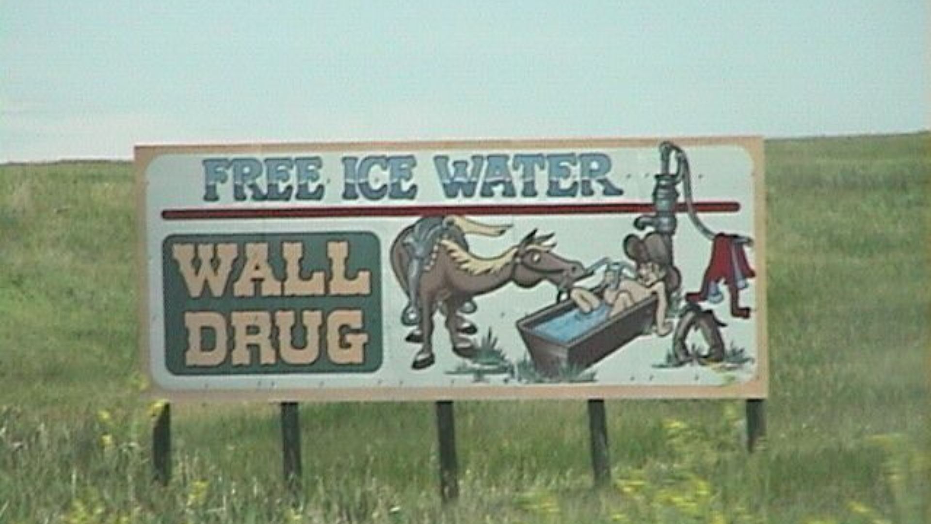 Sign for Wall Drug