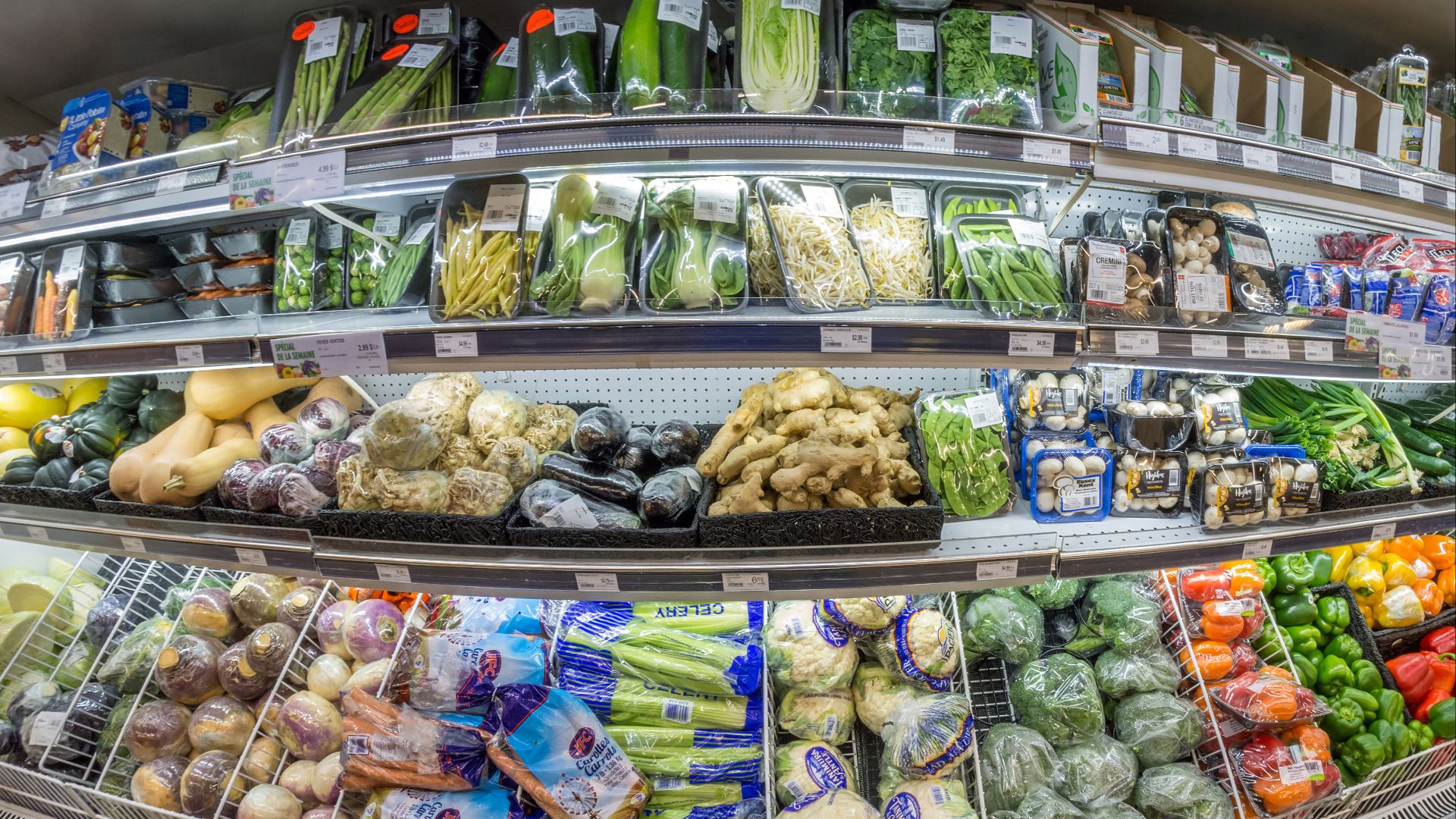 L’intermarché Supermarket, Quebec city, Canada
