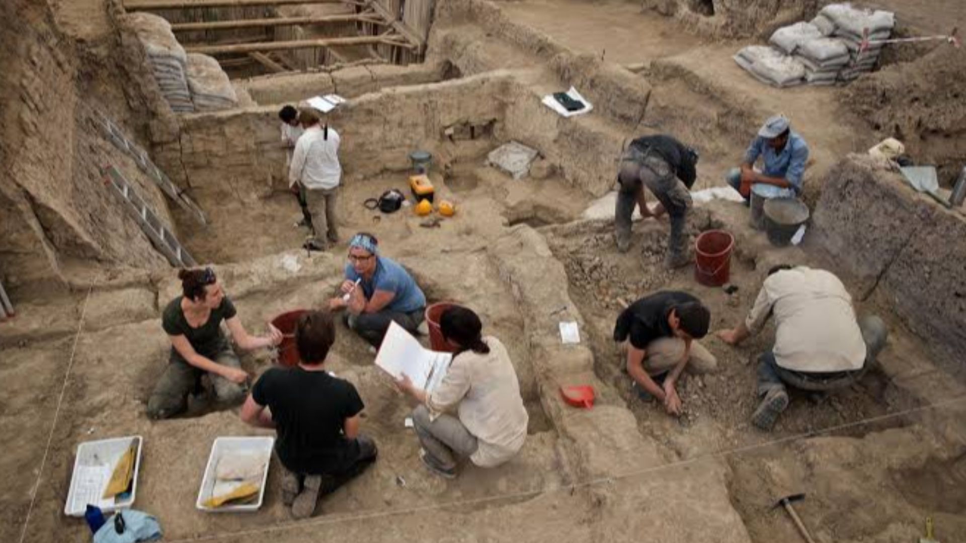 The techniques used in archaeology